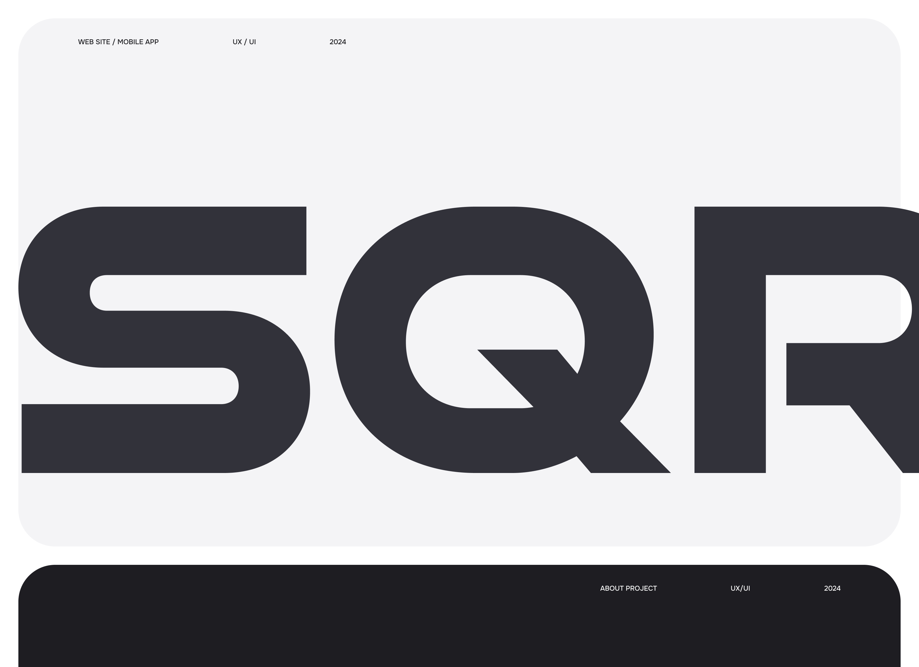 WEBSITE / MOBILE APP SQR SALE — Изображение №1 — Интерфейсы на Dprofile