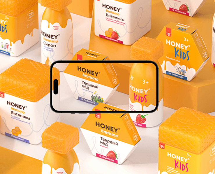 HONEYWAY - Ecommerce website на Dprofile