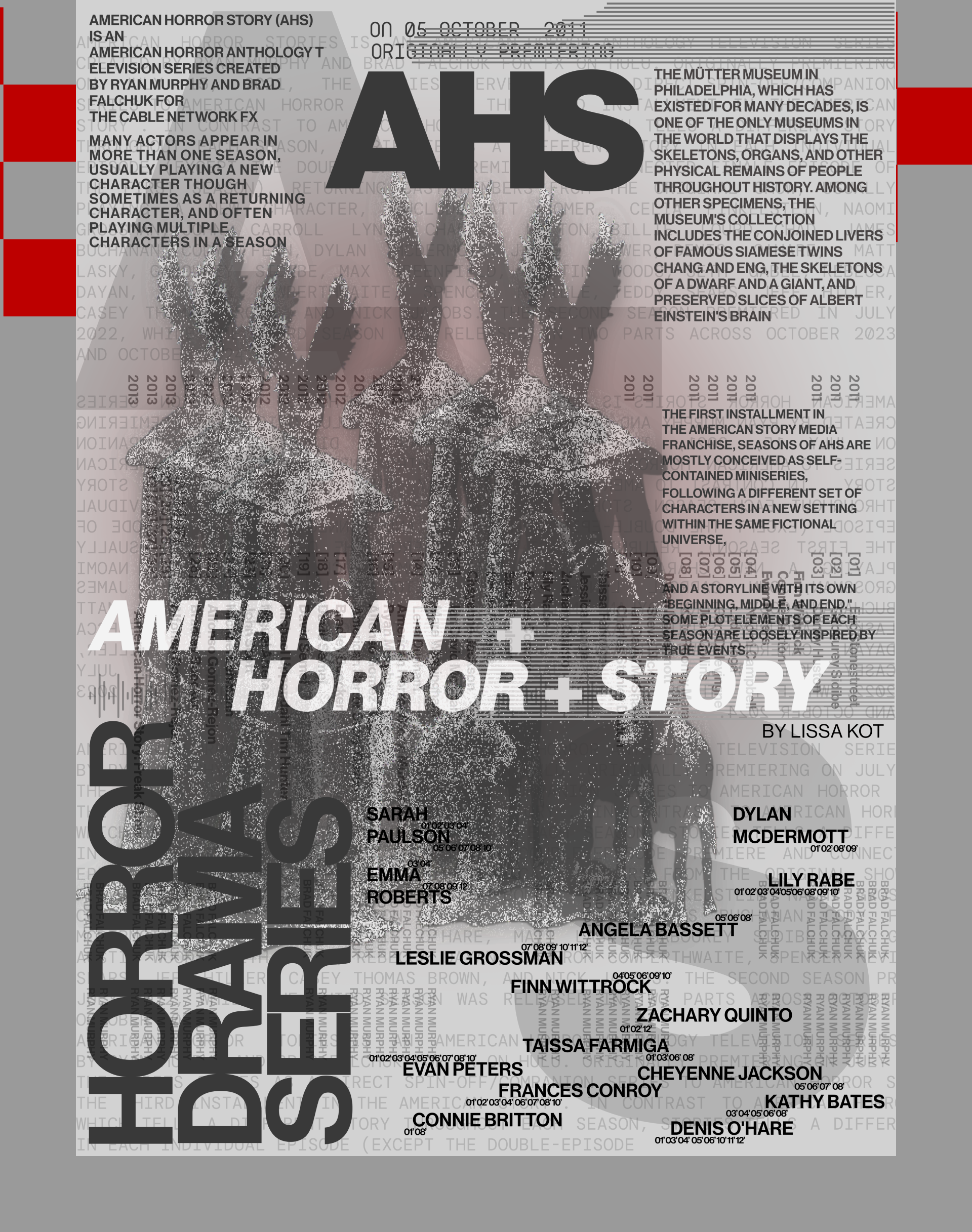 Poster collection|TV series|American Horror Story — Изображение №11 — Интерфейсы, Графика на Dprofile