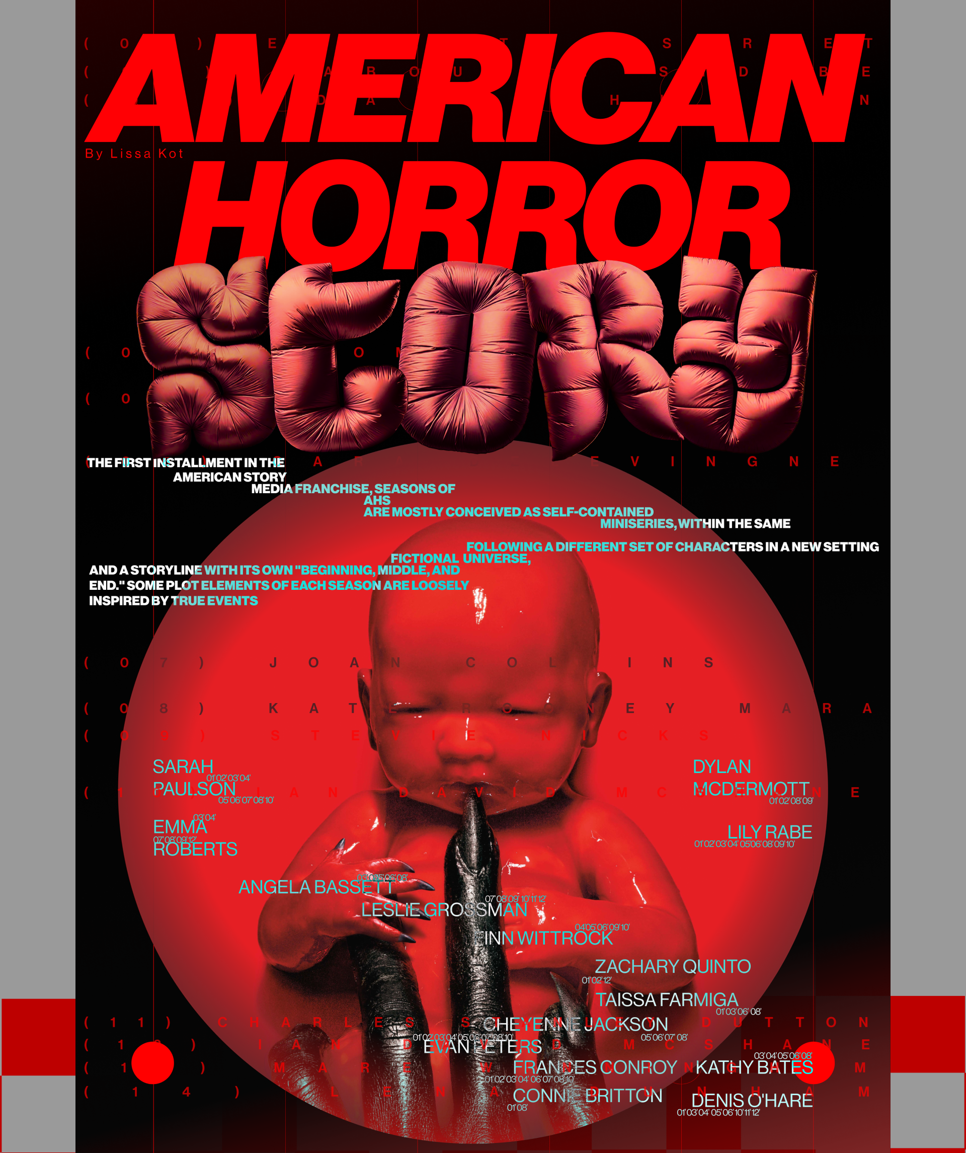 Poster collection|TV series|American Horror Story — Изображение №12 — Интерфейсы, Графика на Dprofile