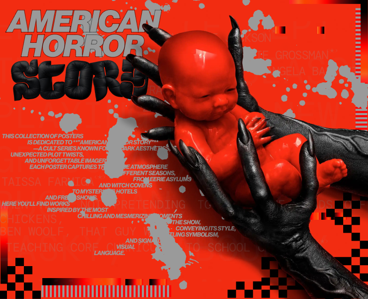 Poster collection|TV series|American Horror Story — Интерфейсы, Графика на Dprofile