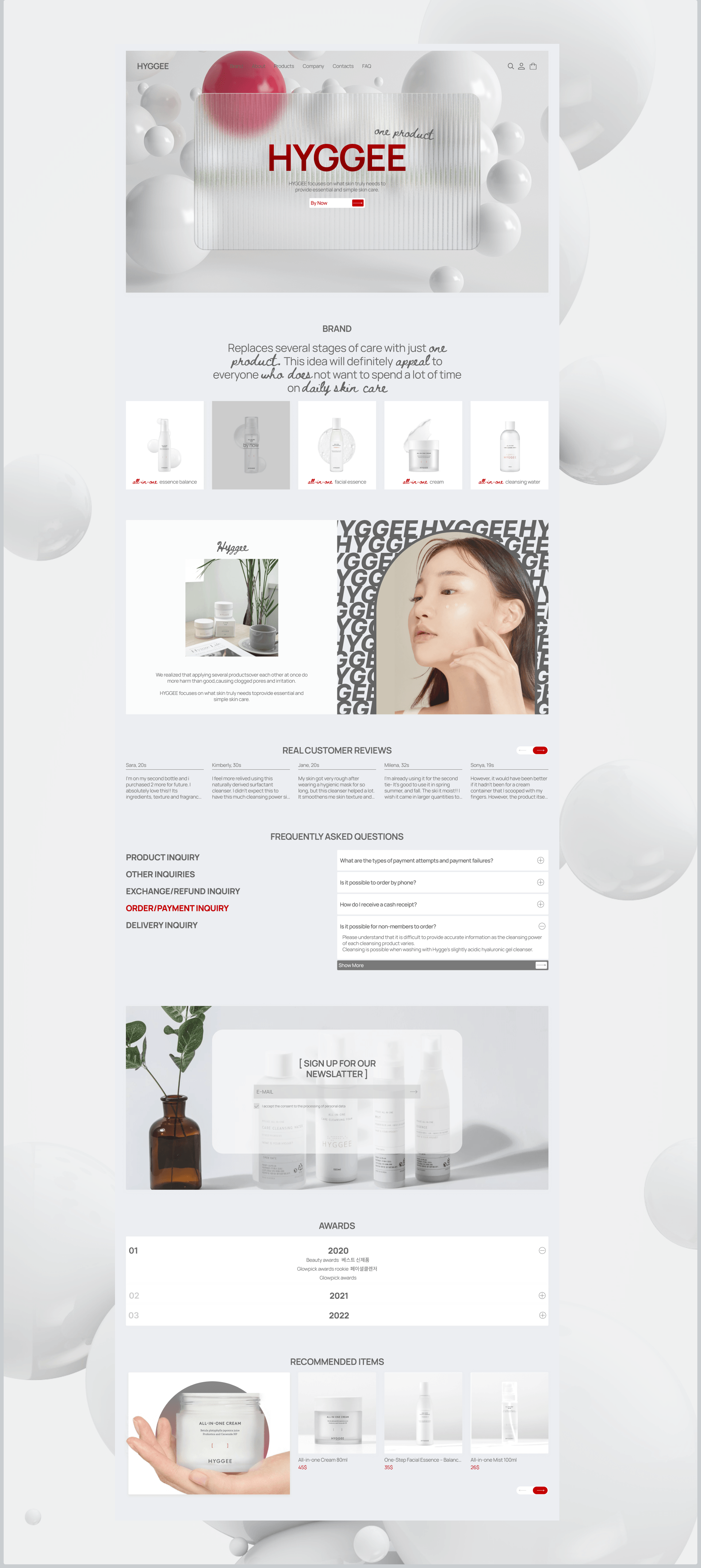 HYGGEE | Corporate website — Изображение №2 — Интерфейсы на Dprofile