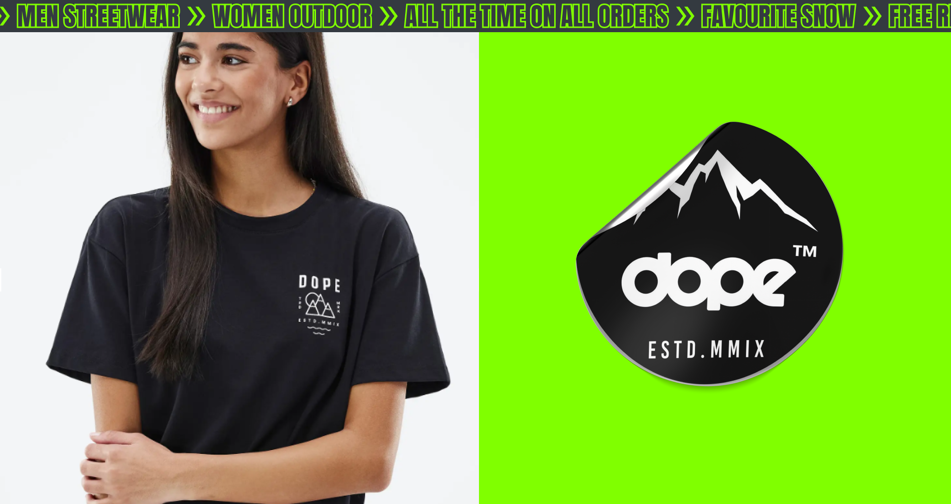 DOPE | e-commerce website — Изображение №5 — Интерфейсы на Dprofile
