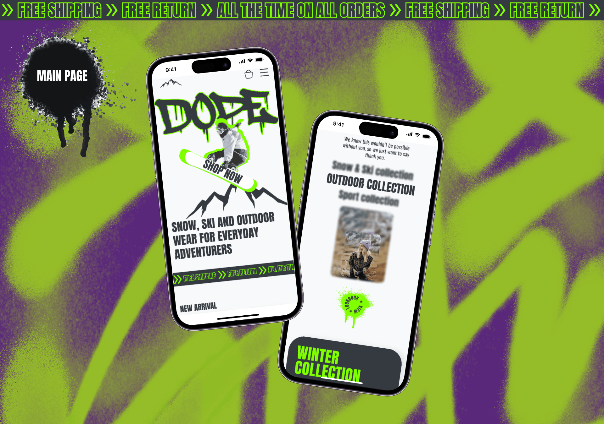 DOPE | e-commerce website — Изображение №4 — Интерфейсы на Dprofile