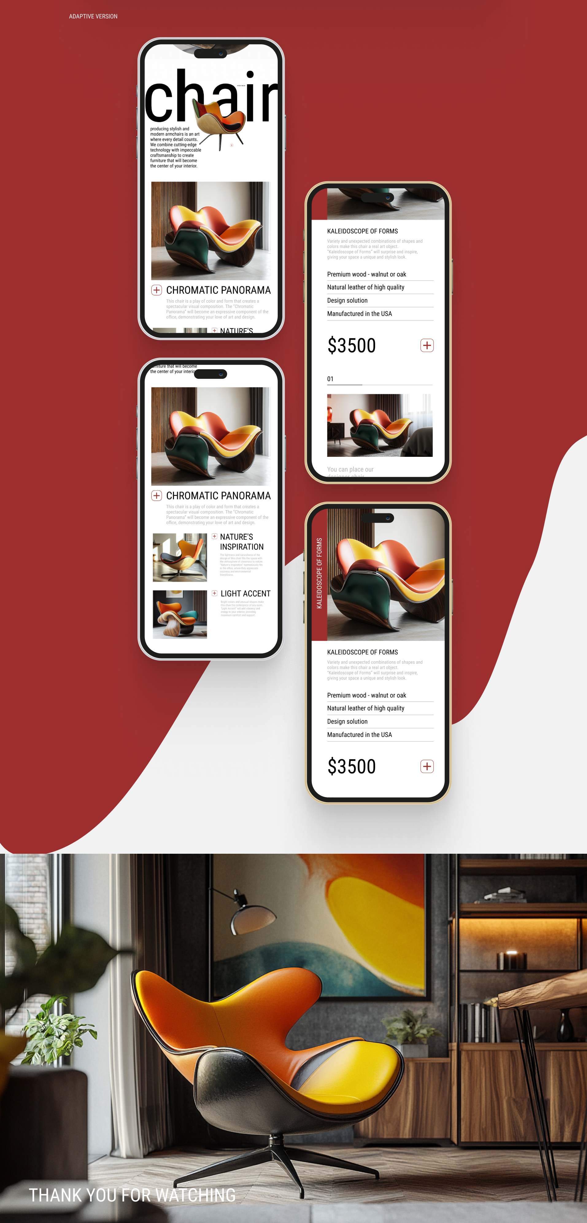 Chair Design Studio Concept — Изображение №5 — Интерфейсы на Dprofile
