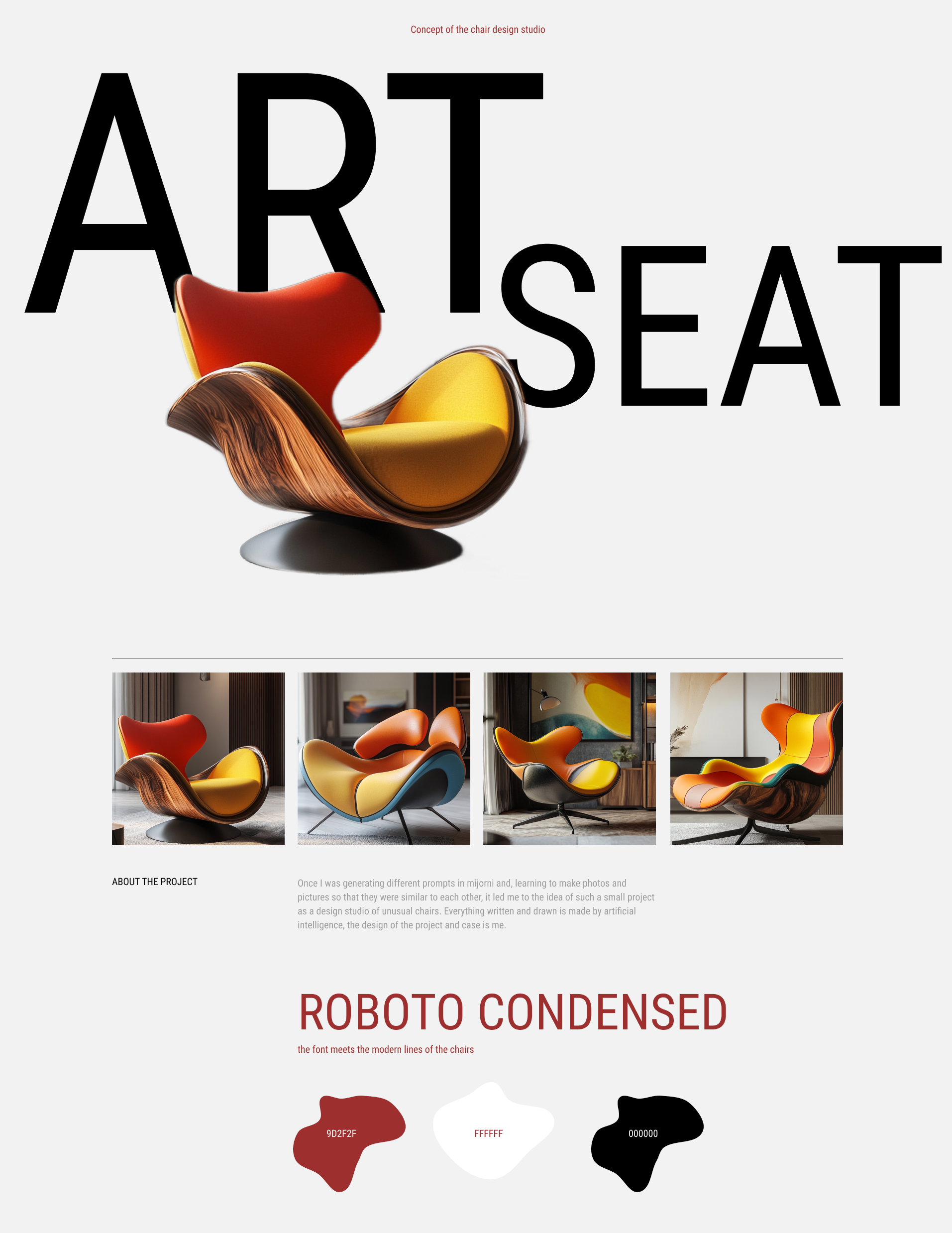 Chair Design Studio Concept — Изображение №1 — Интерфейсы на Dprofile