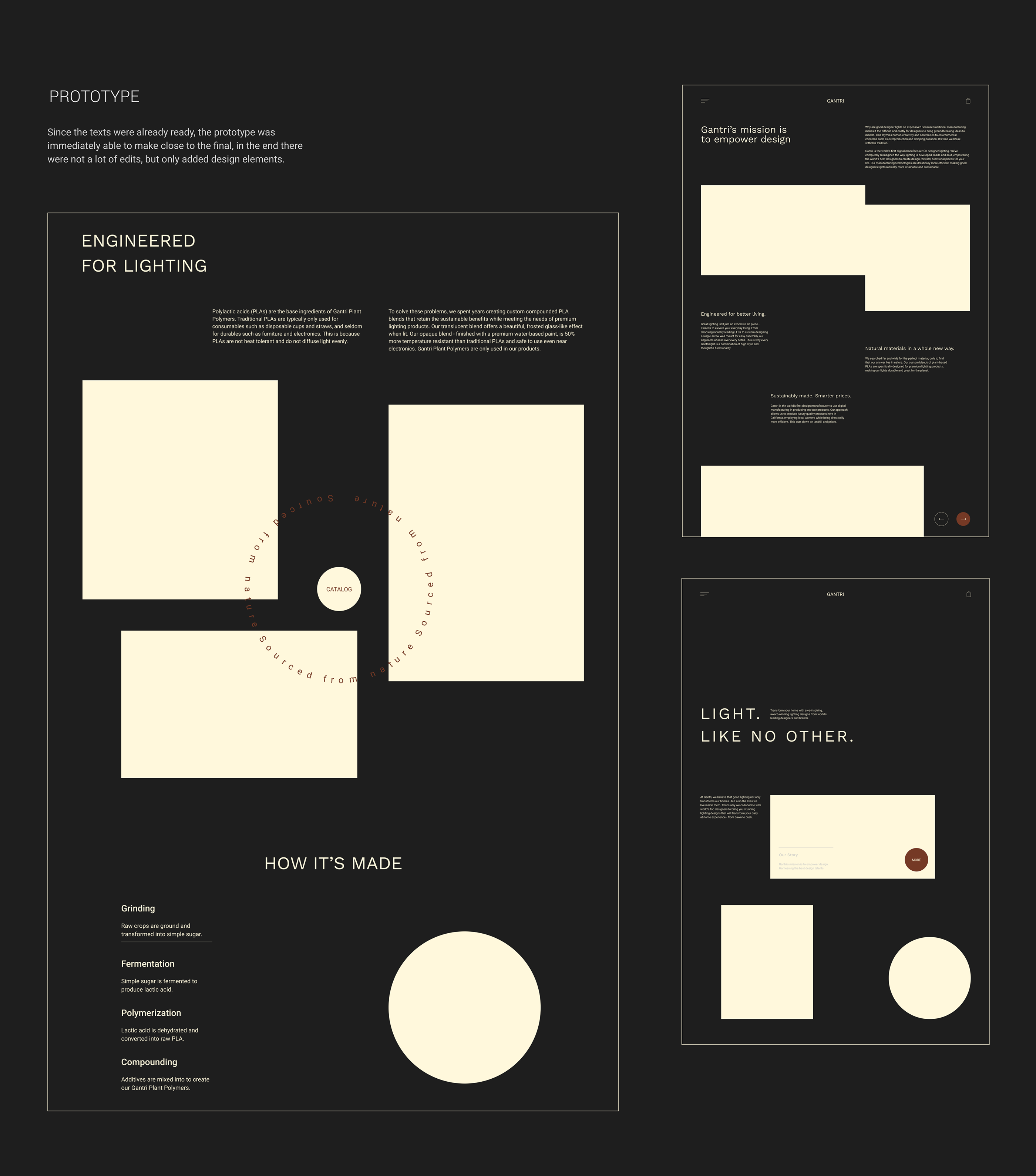 Digital designer lighting Gantri - web redesign concept — Изображение №4 — Интерфейсы на Dprofile