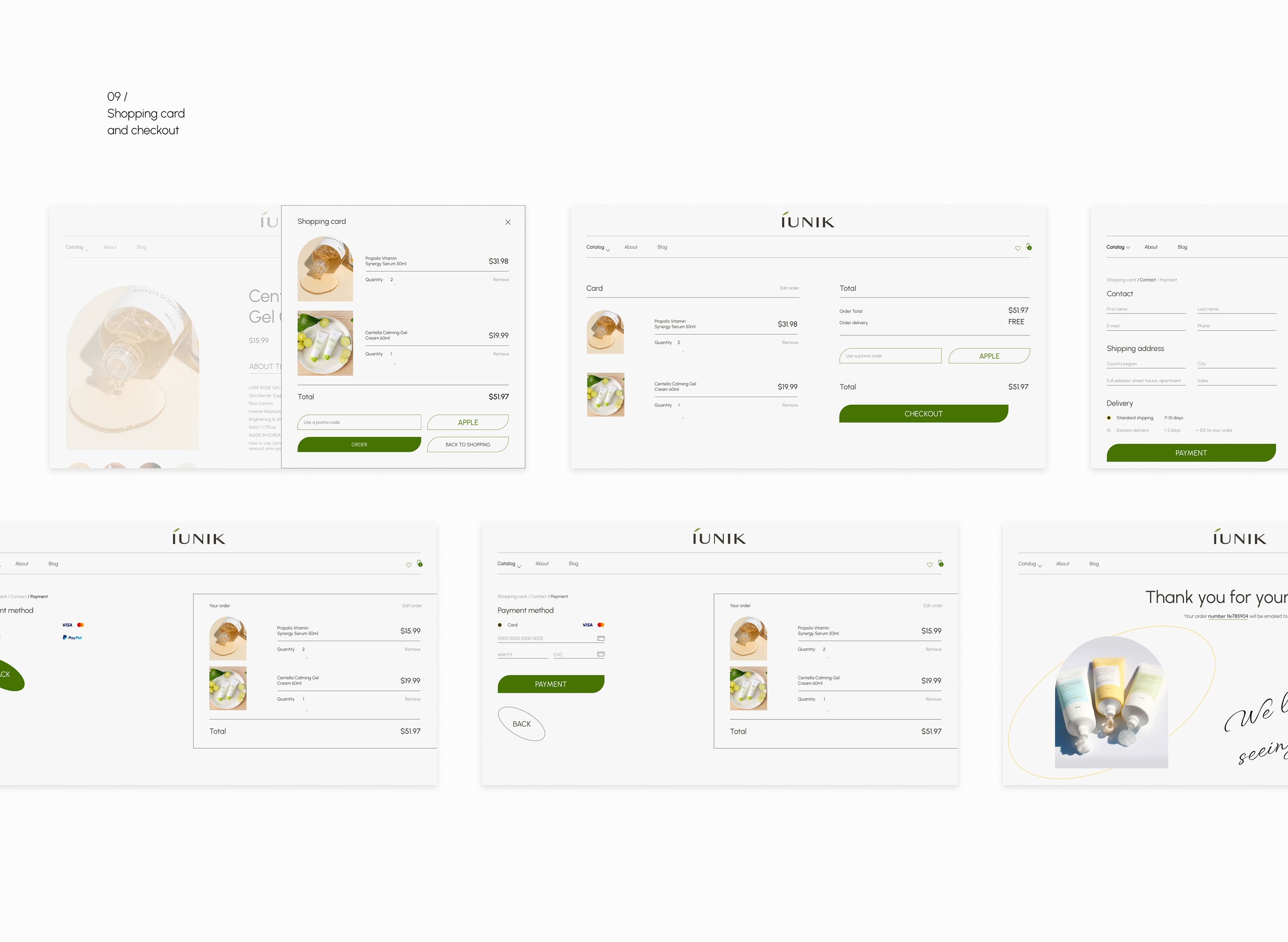 Internet shop redesign | iUnik natural cosmetics — Изображение №13 — Интерфейсы на Dprofile