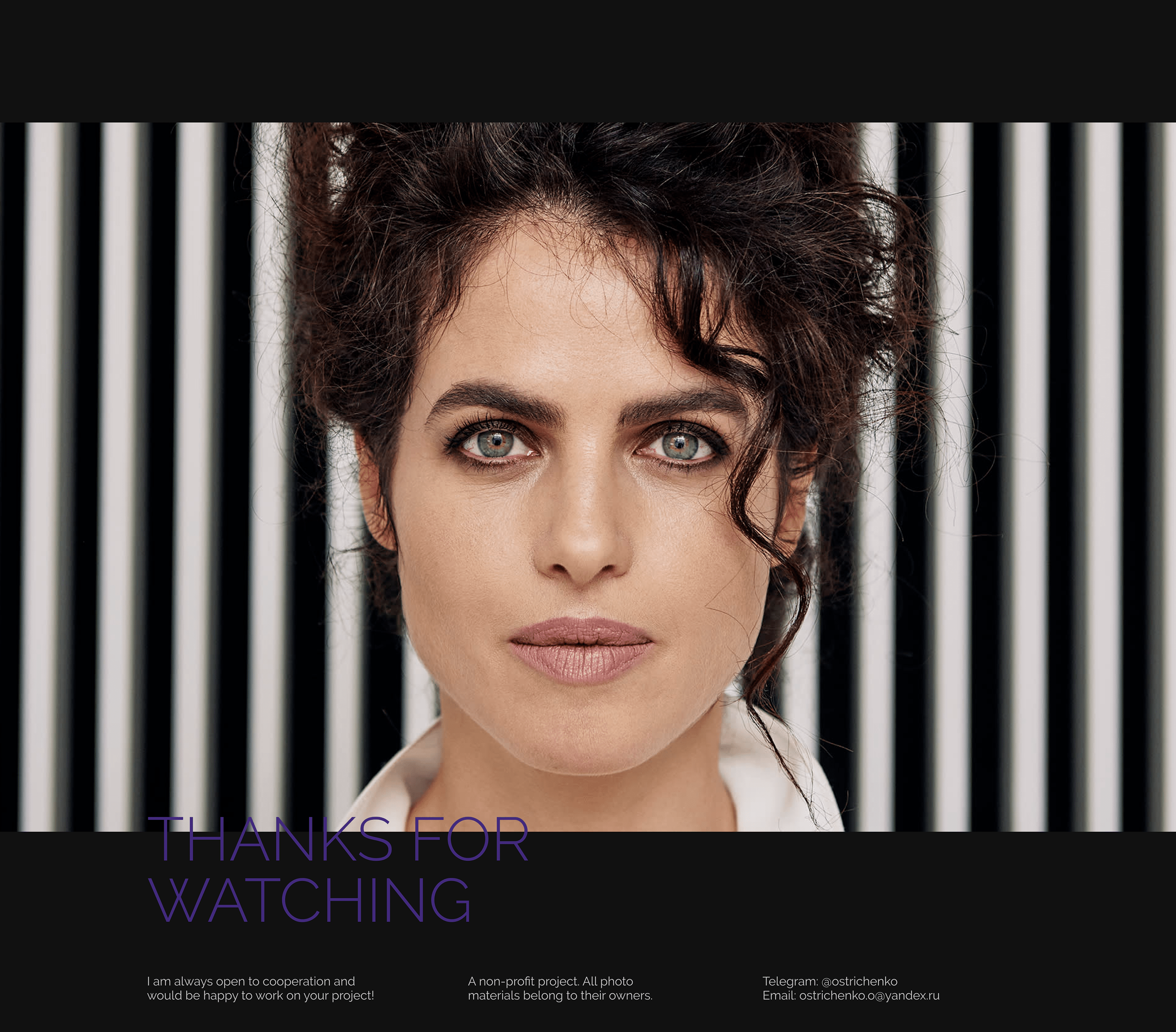 Landing page/Neri Oxman bioarchitect, scientist — Изображение №6 — Интерфейсы на Dprofile