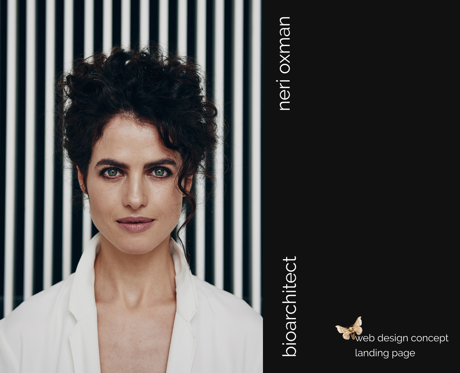 Landing page/Neri Oxman bioarchitect, scientist на Dprofile