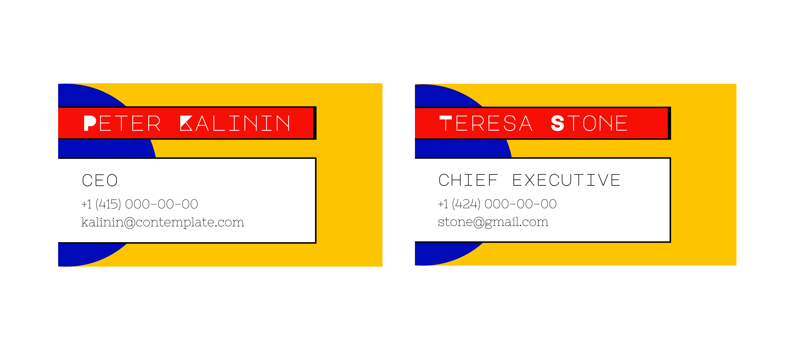 Logotype, business card, branding | Contemplate — Изображение №5 — Брендинг, Маркетинг на Dprofile