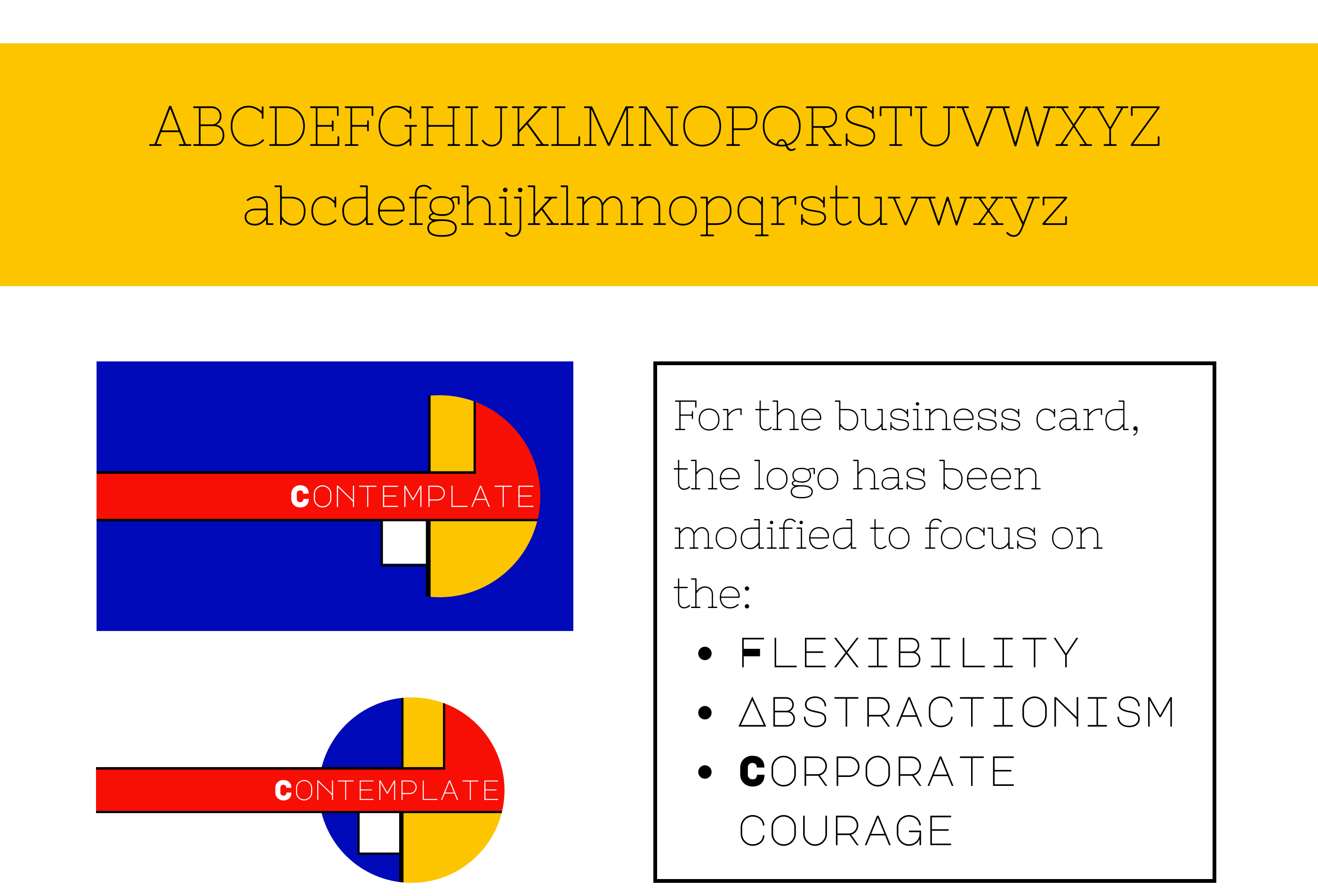 Logotype, business card, branding | Contemplate — Изображение №4 — Брендинг, Маркетинг на Dprofile