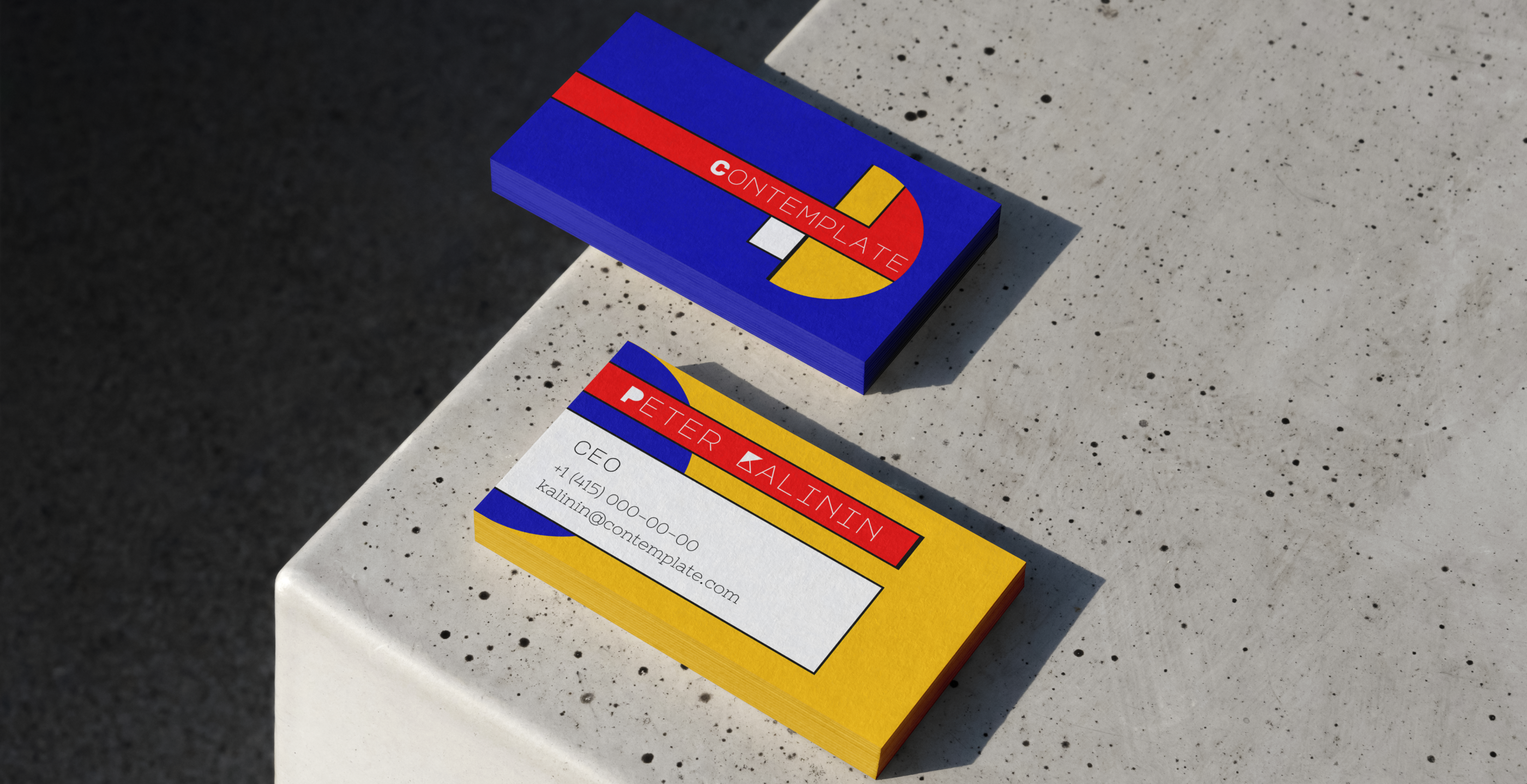 Logotype, business card, branding | Contemplate — Изображение №7 — Брендинг, Маркетинг на Dprofile
