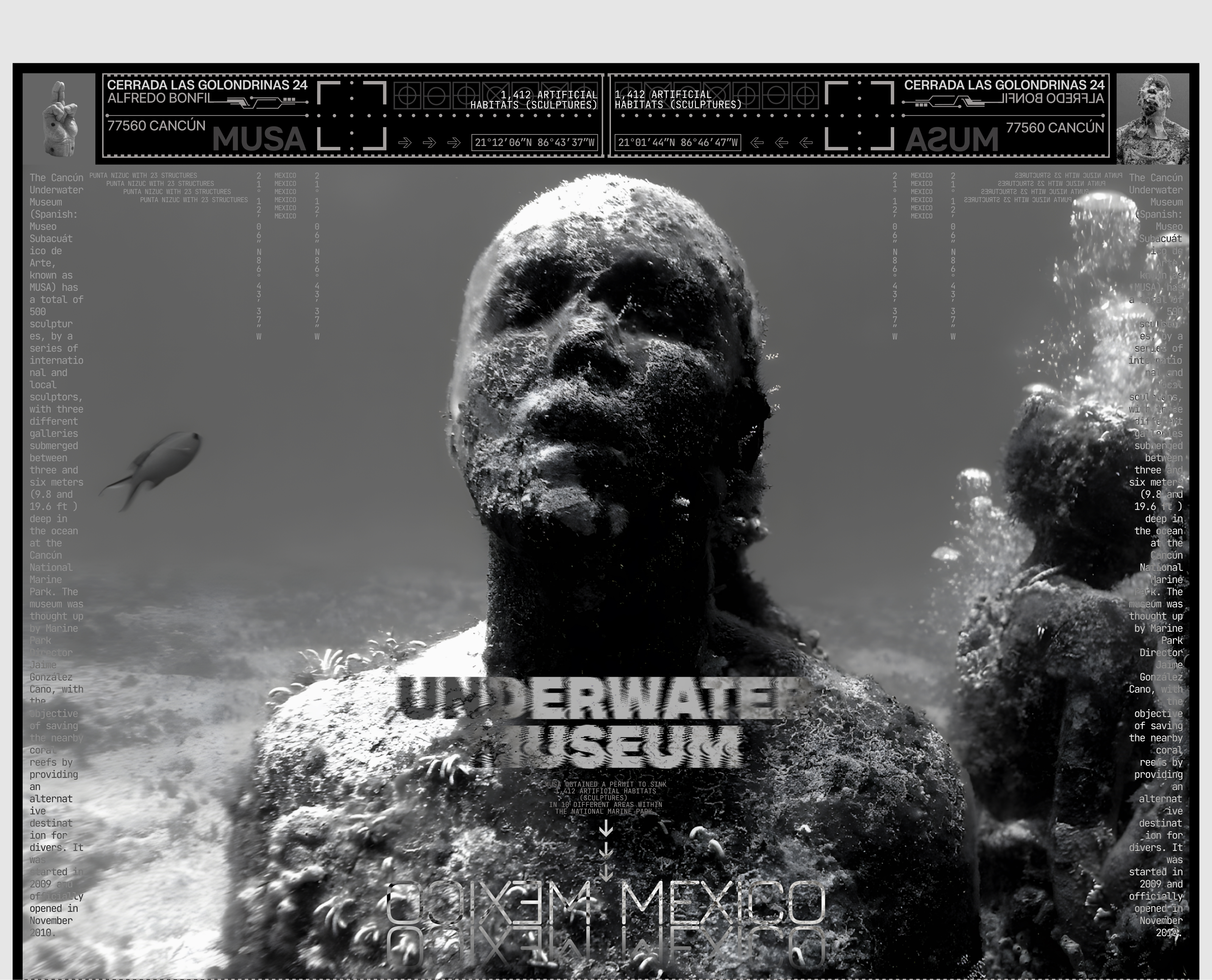 UNDERWATER MUSEUMS | Posters — Изображение №3 — Графика на Dprofile