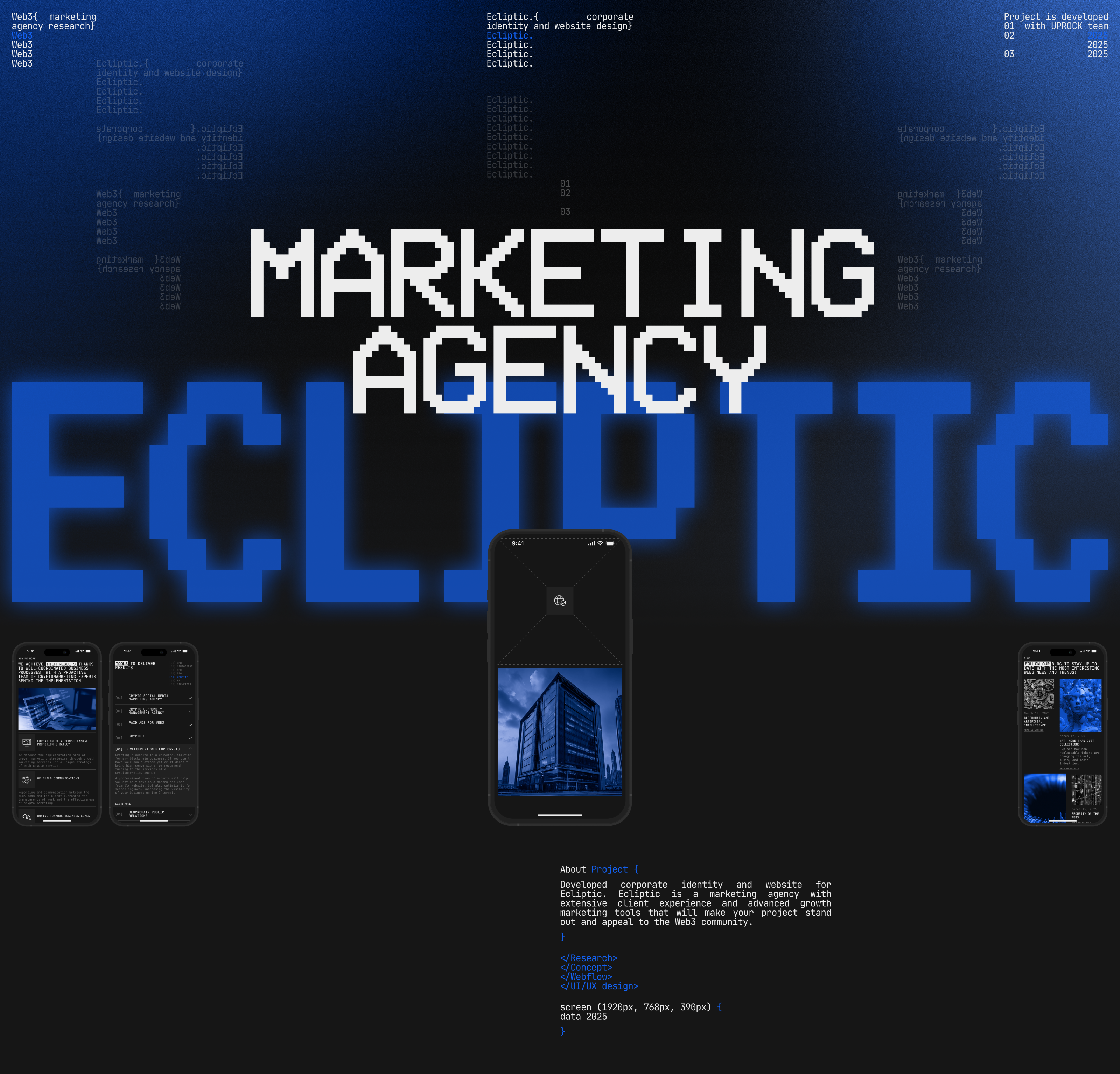Ecliptic | UX/UI Design — Изображение №1 — Интерфейсы на Dprofile