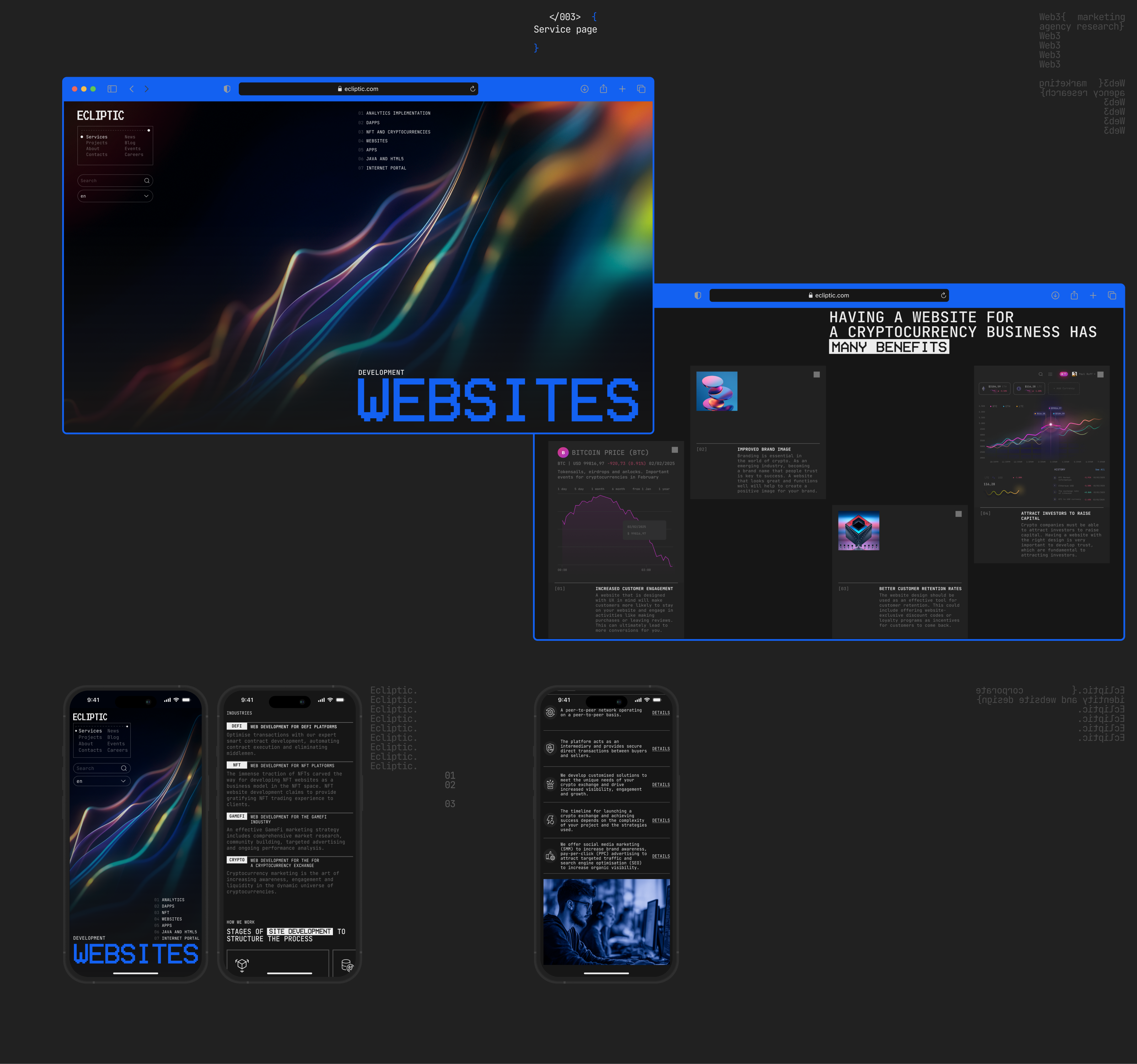 Ecliptic | UX/UI Design — Изображение №7 — Интерфейсы на Dprofile