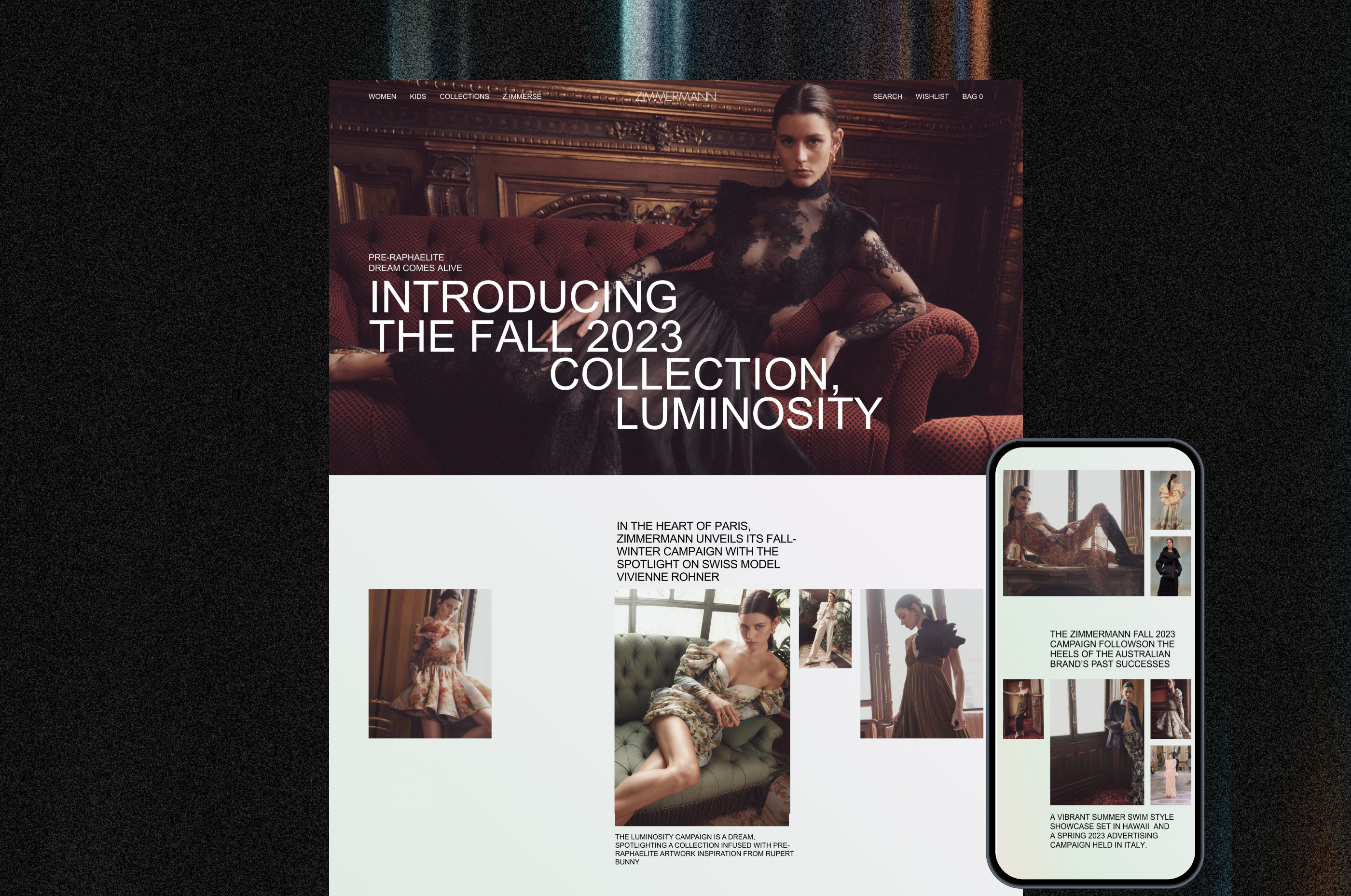ZIMMERMANN e-commerce — Изображение №11 — Интерфейсы на Dprofile