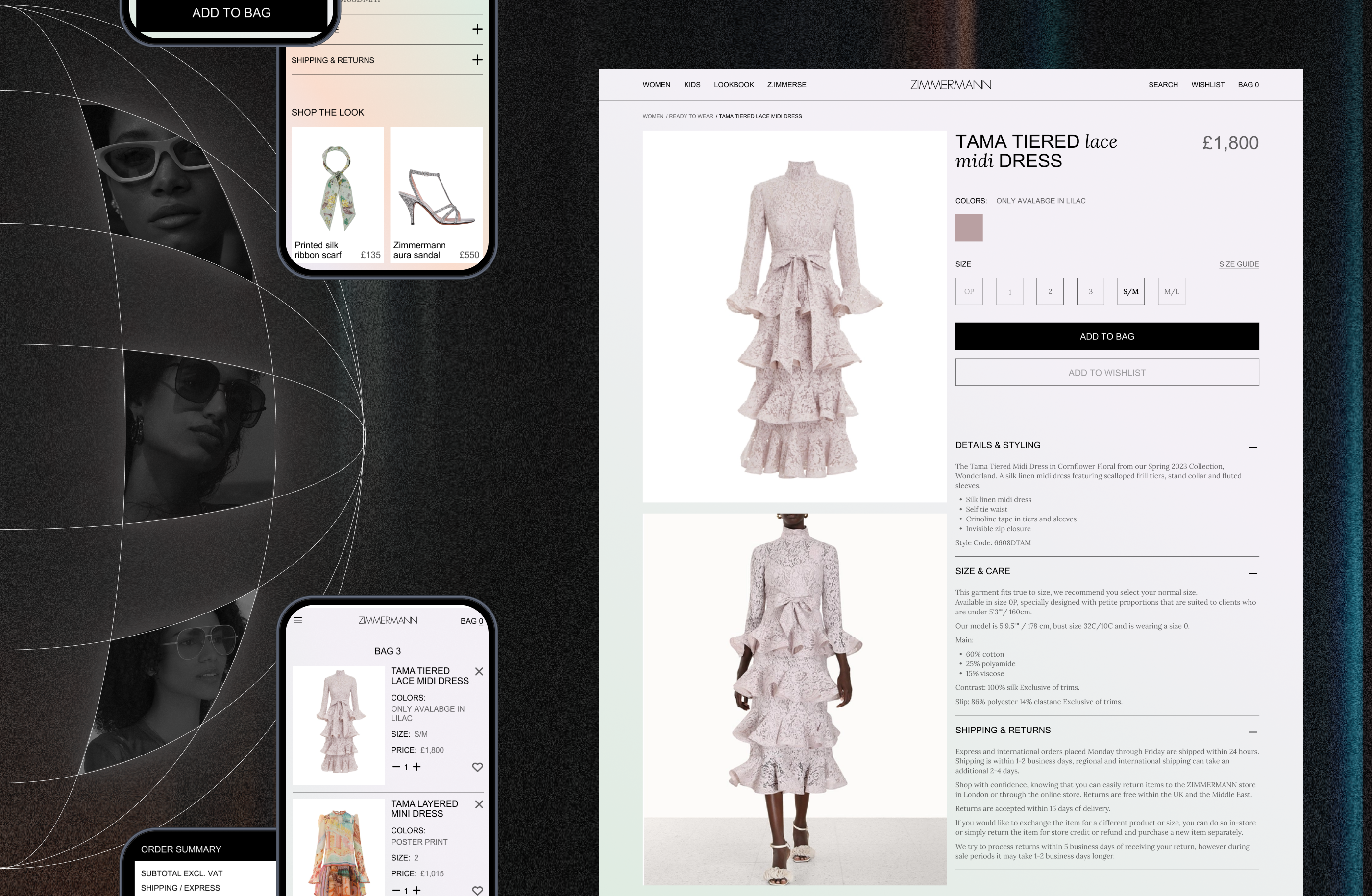 ZIMMERMANN e-commerce — Изображение №7 — Интерфейсы на Dprofile