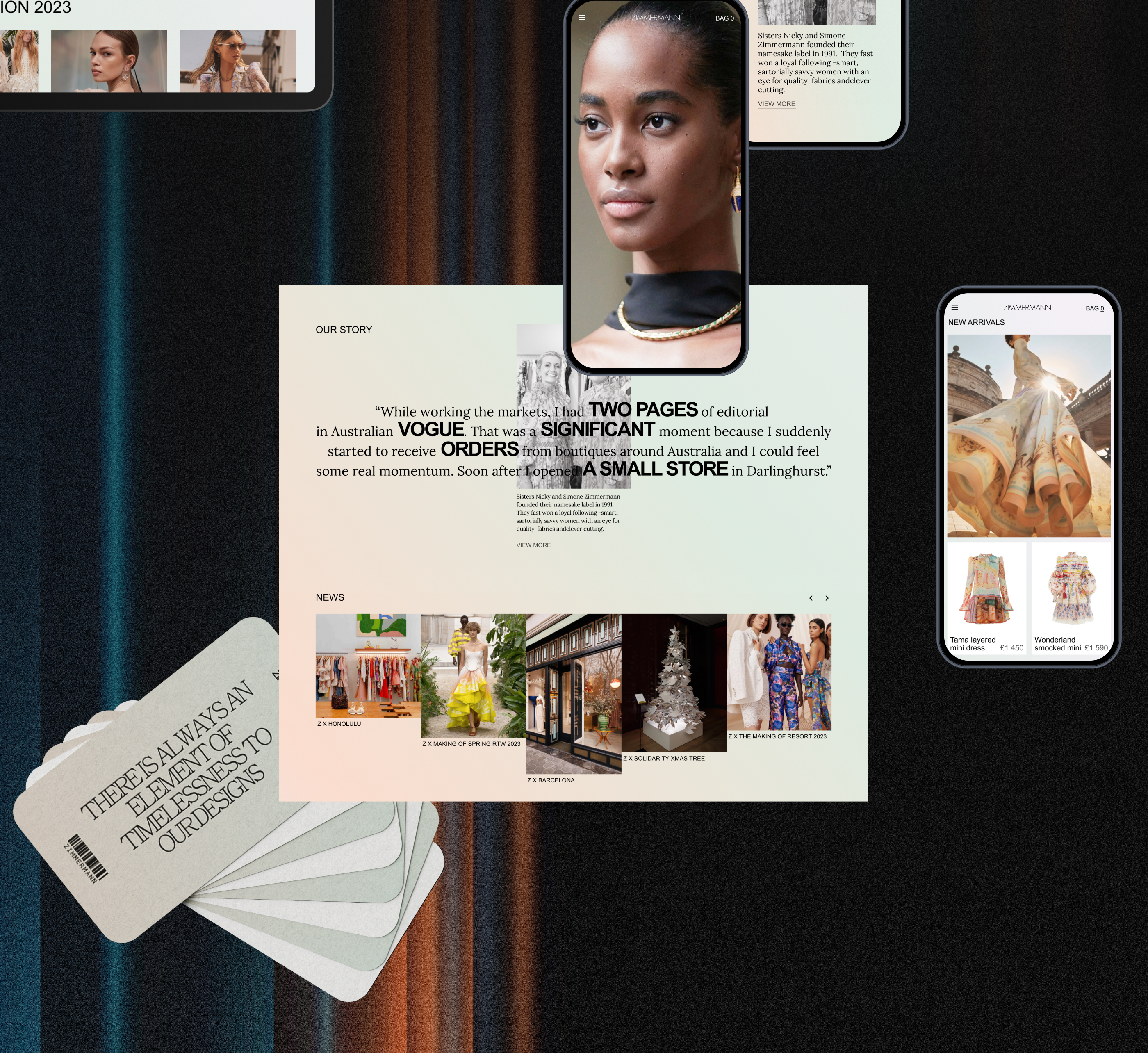 ZIMMERMANN e-commerce — Изображение №4 — Интерфейсы на Dprofile