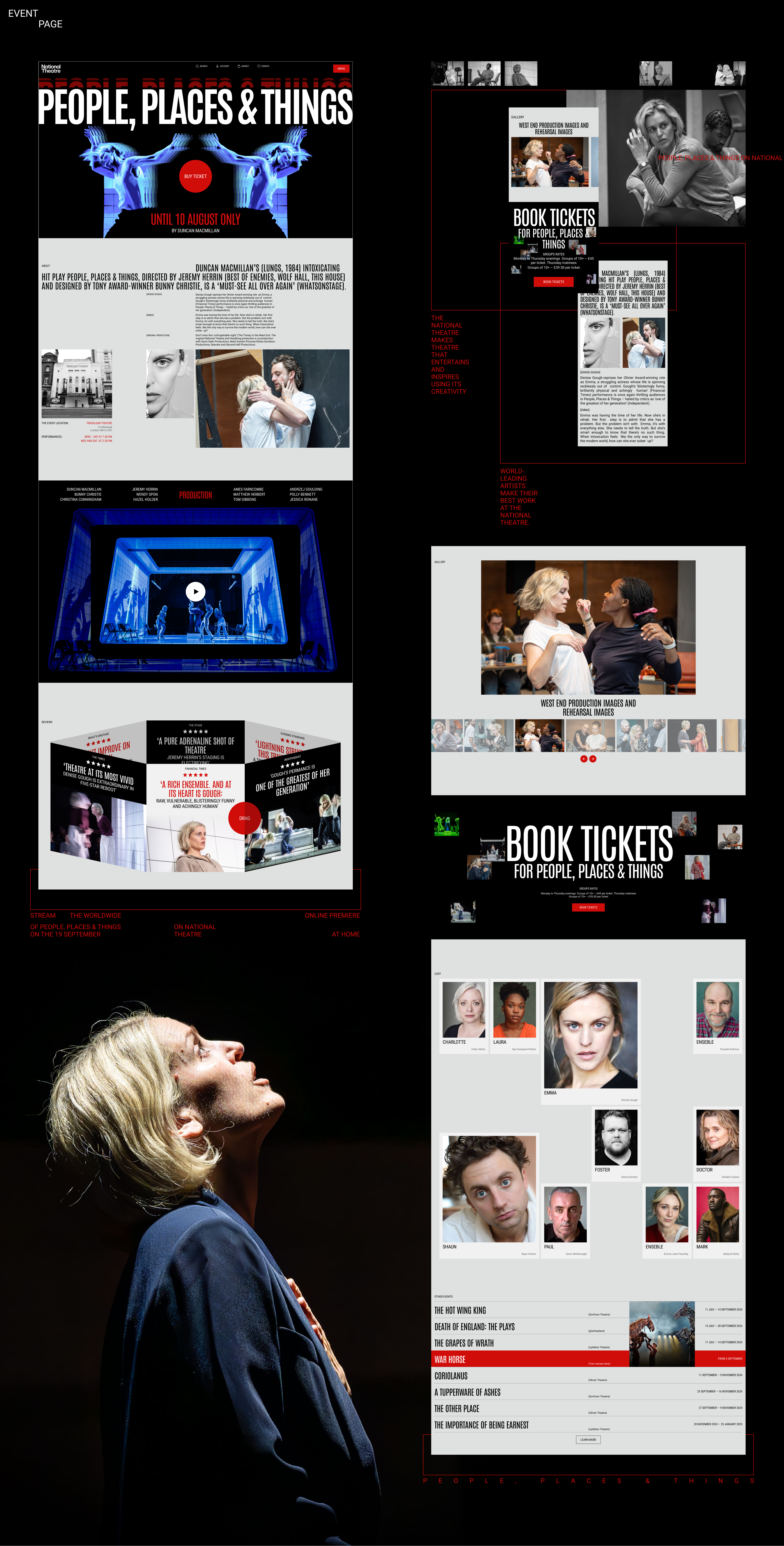 National Theatre | Website redesign — Изображение №11 — Интерфейсы, Брендинг на Dprofile