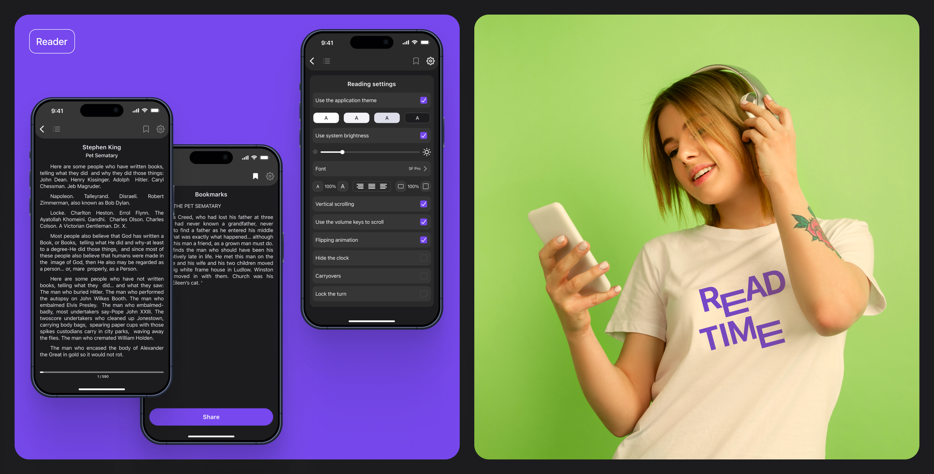 Mobile App ReadTime — Изображение №19 — Интерфейсы на Dprofile