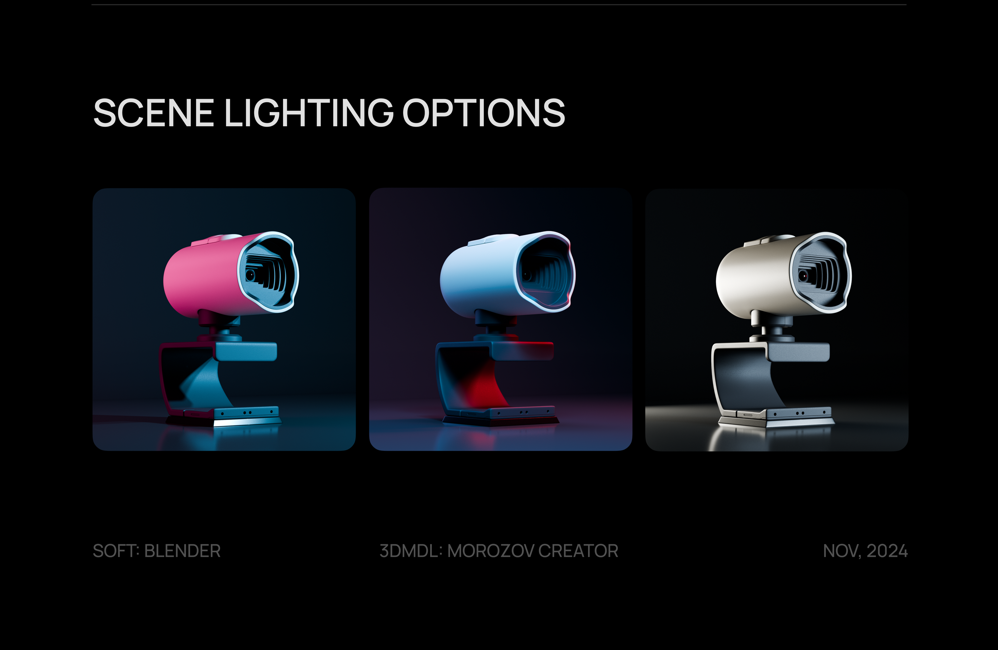 3D product visualization | Web cam | Modeling — Изображение №4 — 3D на Dprofile