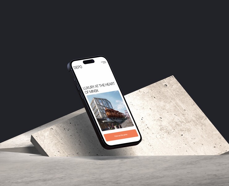 DEPO - Real estate website на Dprofile