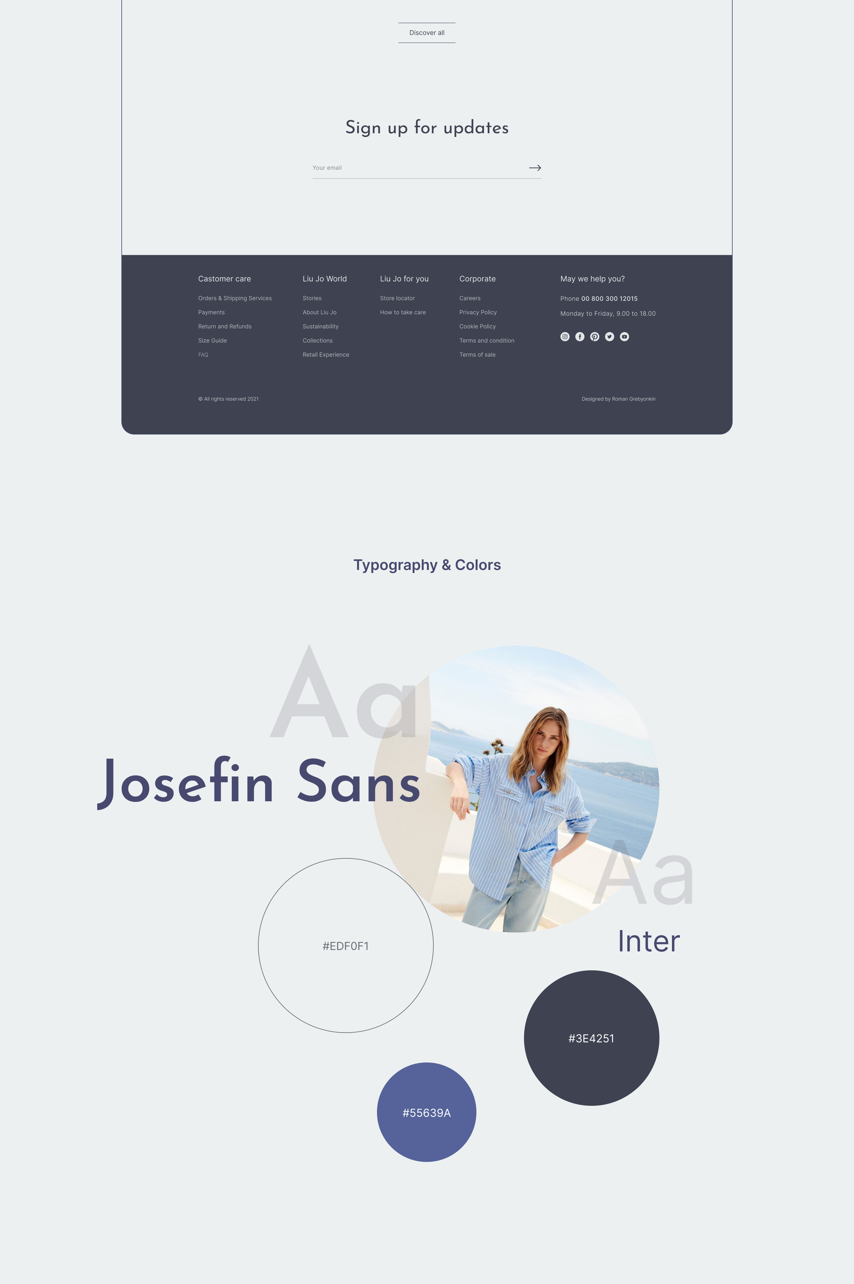 LIU JO — redesign concept — Изображение №4 — Интерфейсы на Dprofile