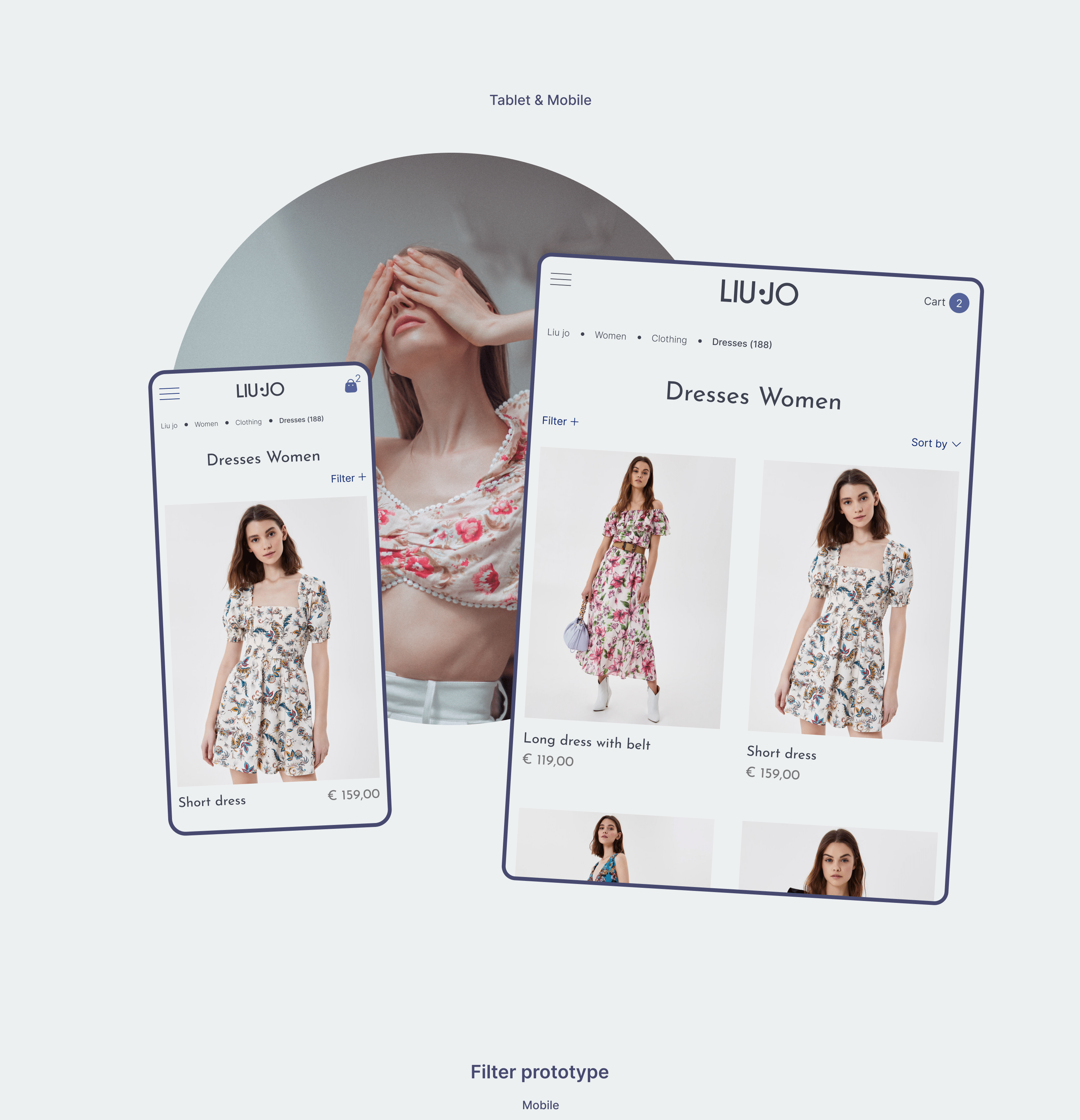 LIU JO — redesign concept — Изображение №7 — Интерфейсы на Dprofile
