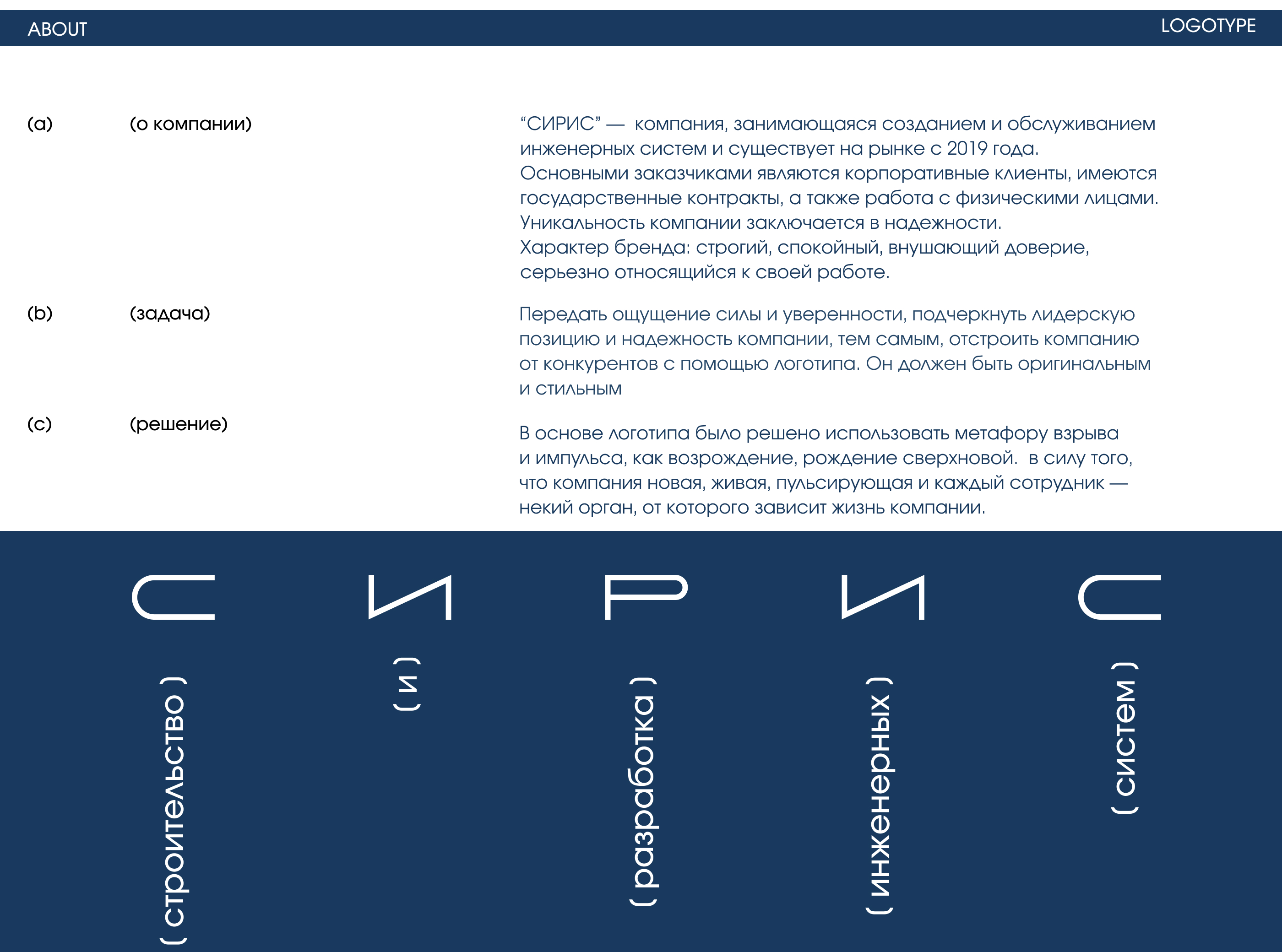 Фирменный стиль для инжиниринговой компании Сирис — Изображение №2 — Брендинг на Dprofile