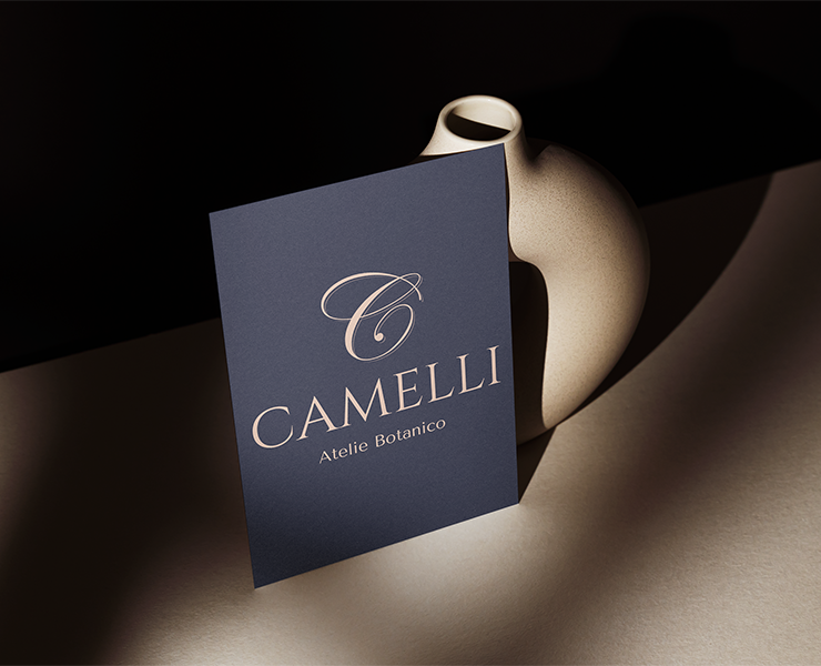 Логотип для цветочного магазина Camelli — Брендинг, Графика на Dprofile