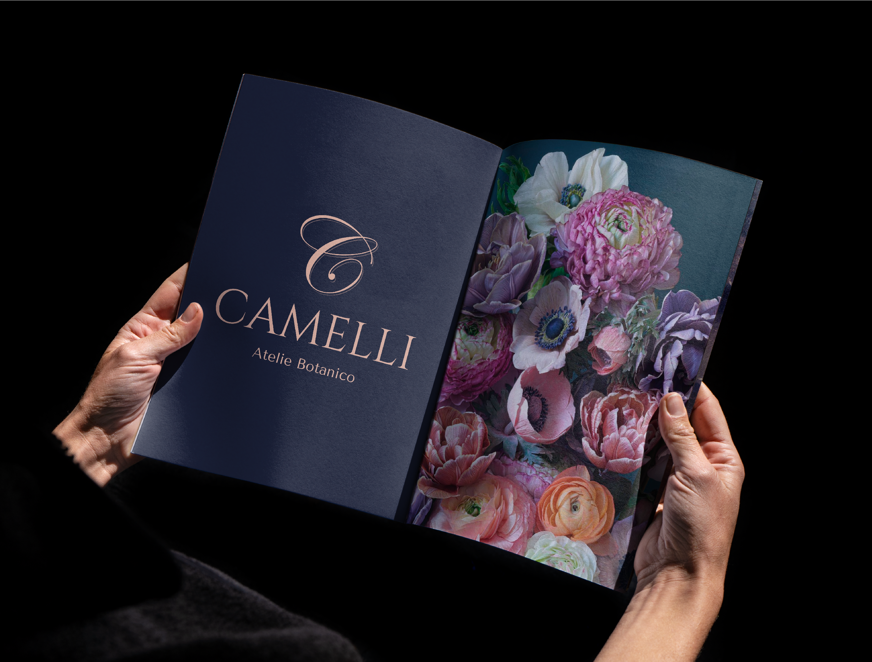 Логотип для цветочного магазина Camelli — Изображение №7 — Брендинг, Графика на Dprofile