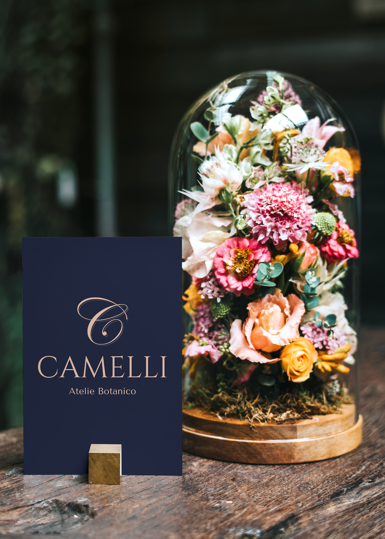 Логотип для цветочного магазина Camelli — Изображение №6 — Брендинг, Графика на Dprofile