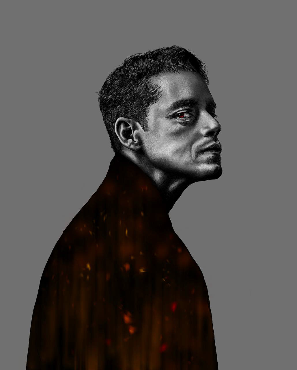 Rami Malek — Изображение №1 — Иллюстрация, Графика на Dprofile