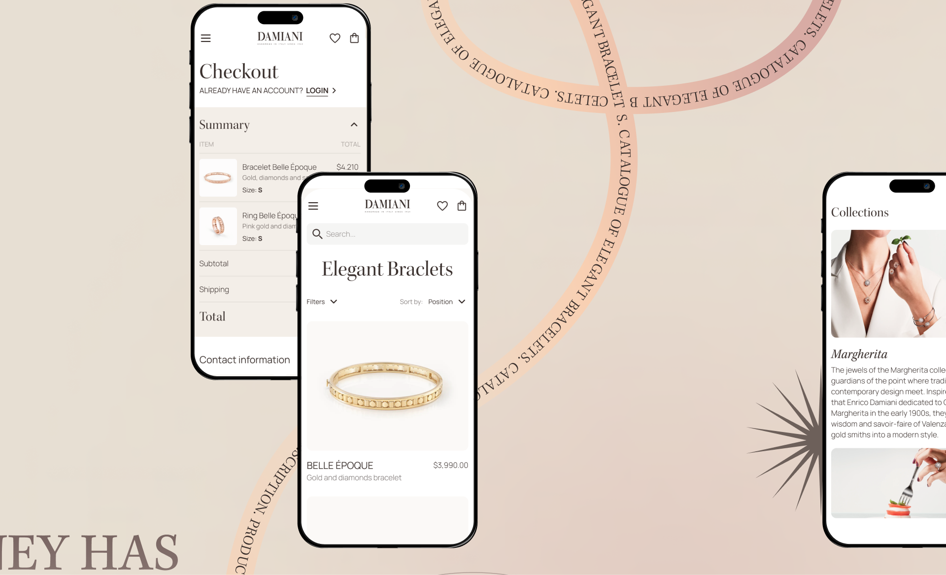 DAMIANI | E-commerce Redesign — Изображение №10 — Интерфейсы на Dprofile