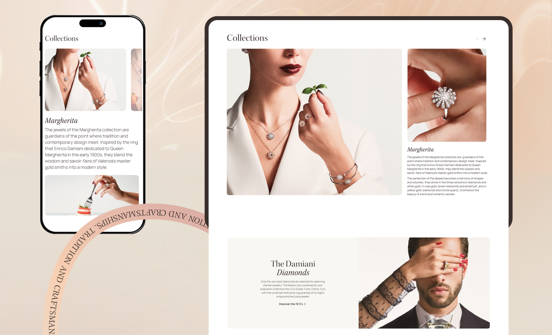 DAMIANI | E-commerce Redesign — Изображение №4 — Интерфейсы на Dprofile