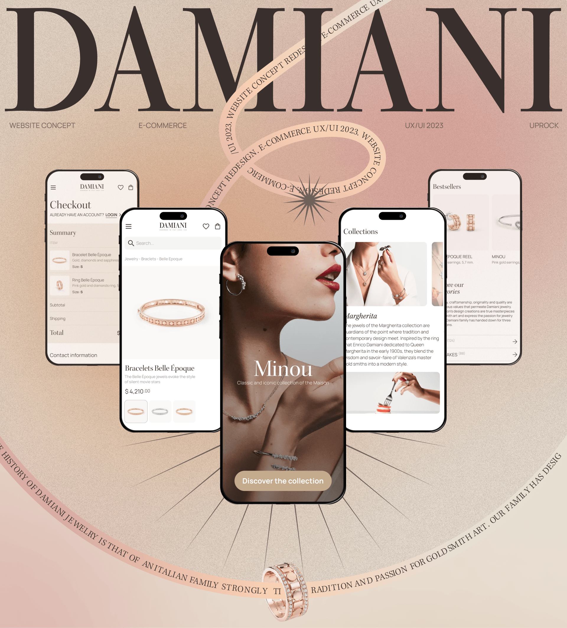 DAMIANI | E-commerce Redesign — Изображение №1 — Интерфейсы на Dprofile