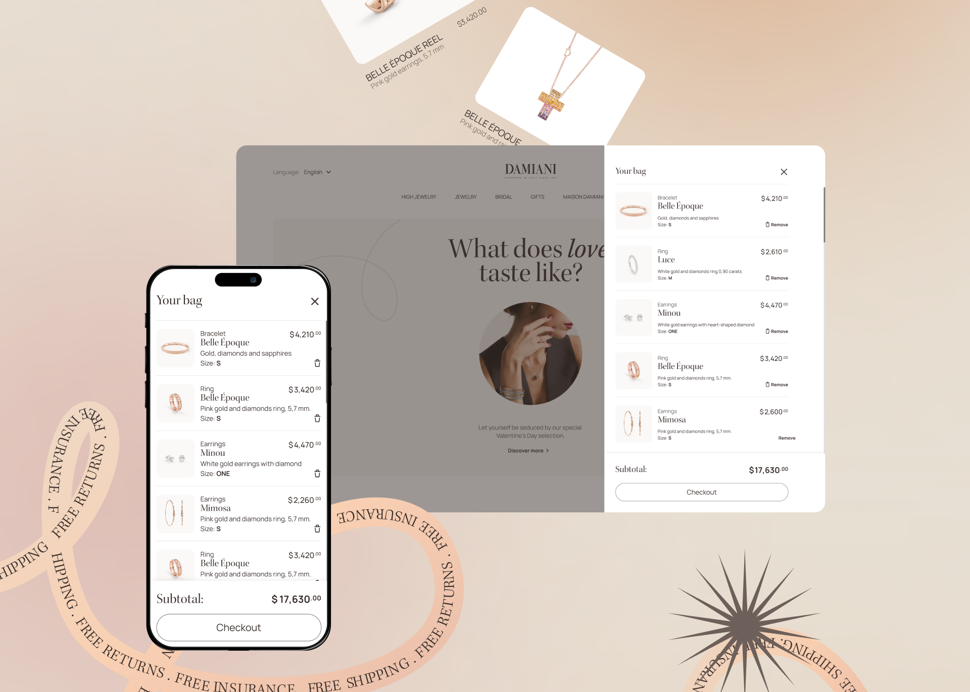 DAMIANI | E-commerce Redesign — Изображение №13 — Интерфейсы на Dprofile