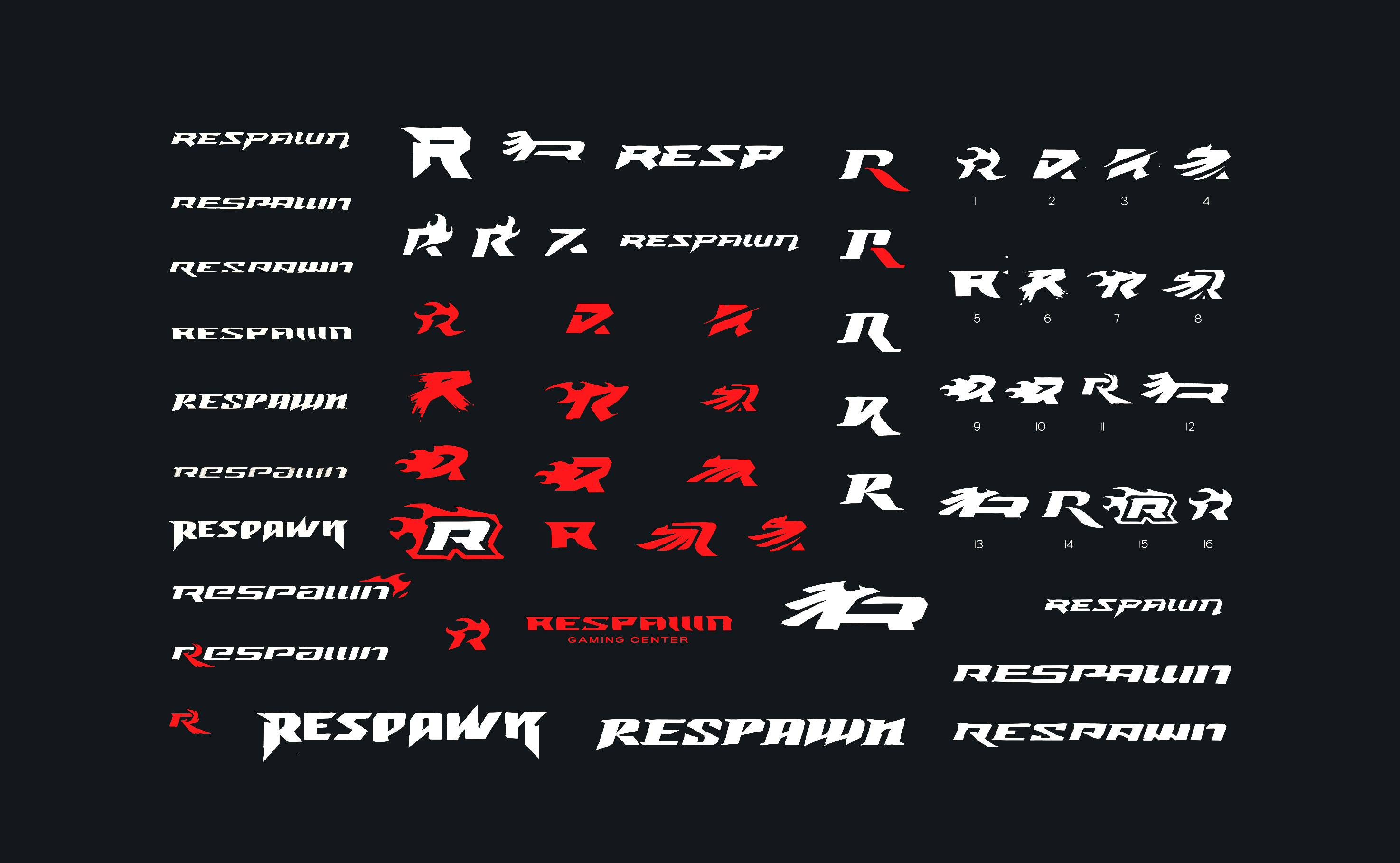 Respawn - Игровой Центр — Изображение №3 — Брендинг на Dprofile