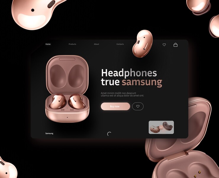 Headphones — Интерфейсы, Маркетинг на Dprofile