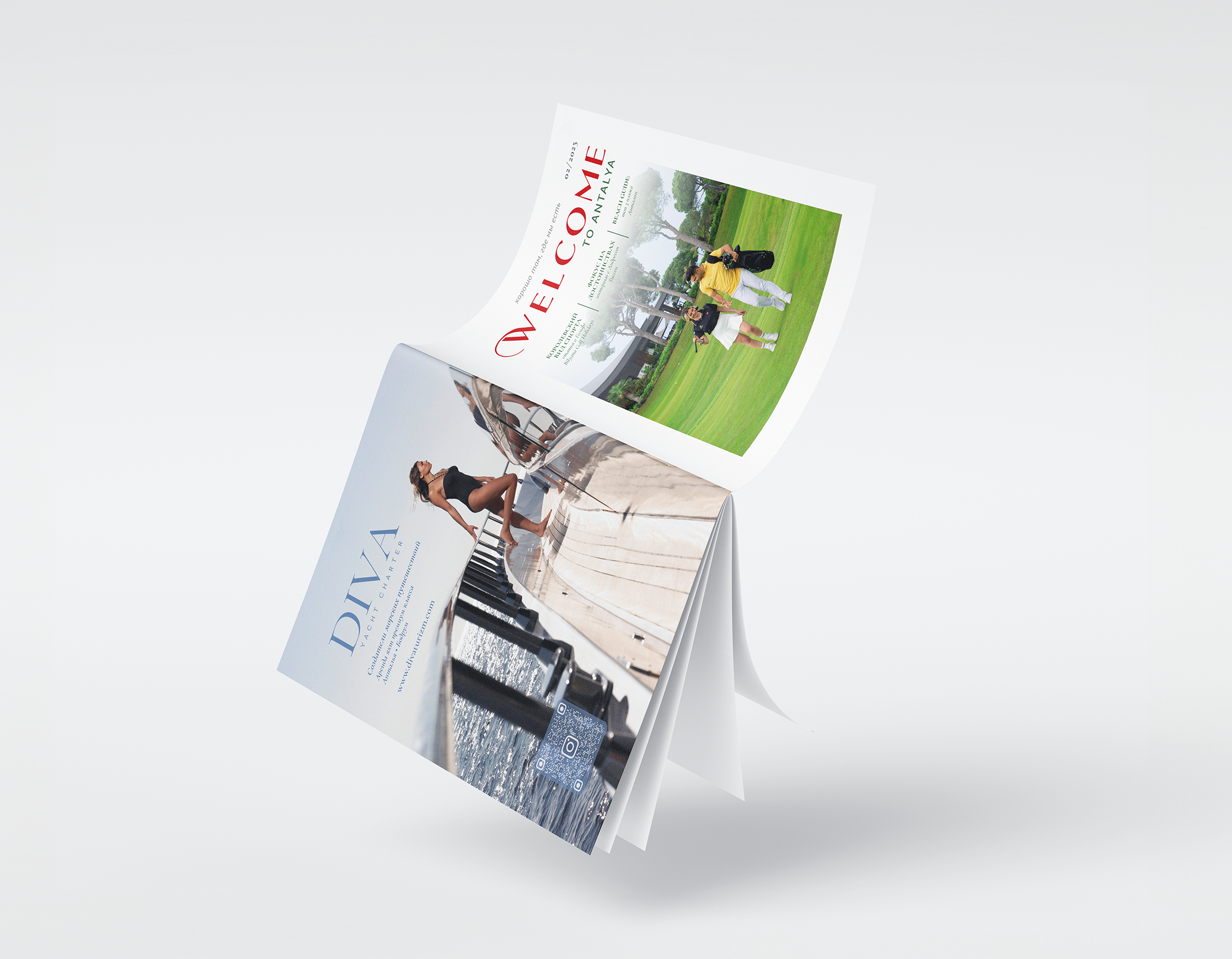 Welcome to Antalya журнал #2/2023 — Изображение №2 — Иллюстрация, Графика на Dprofile