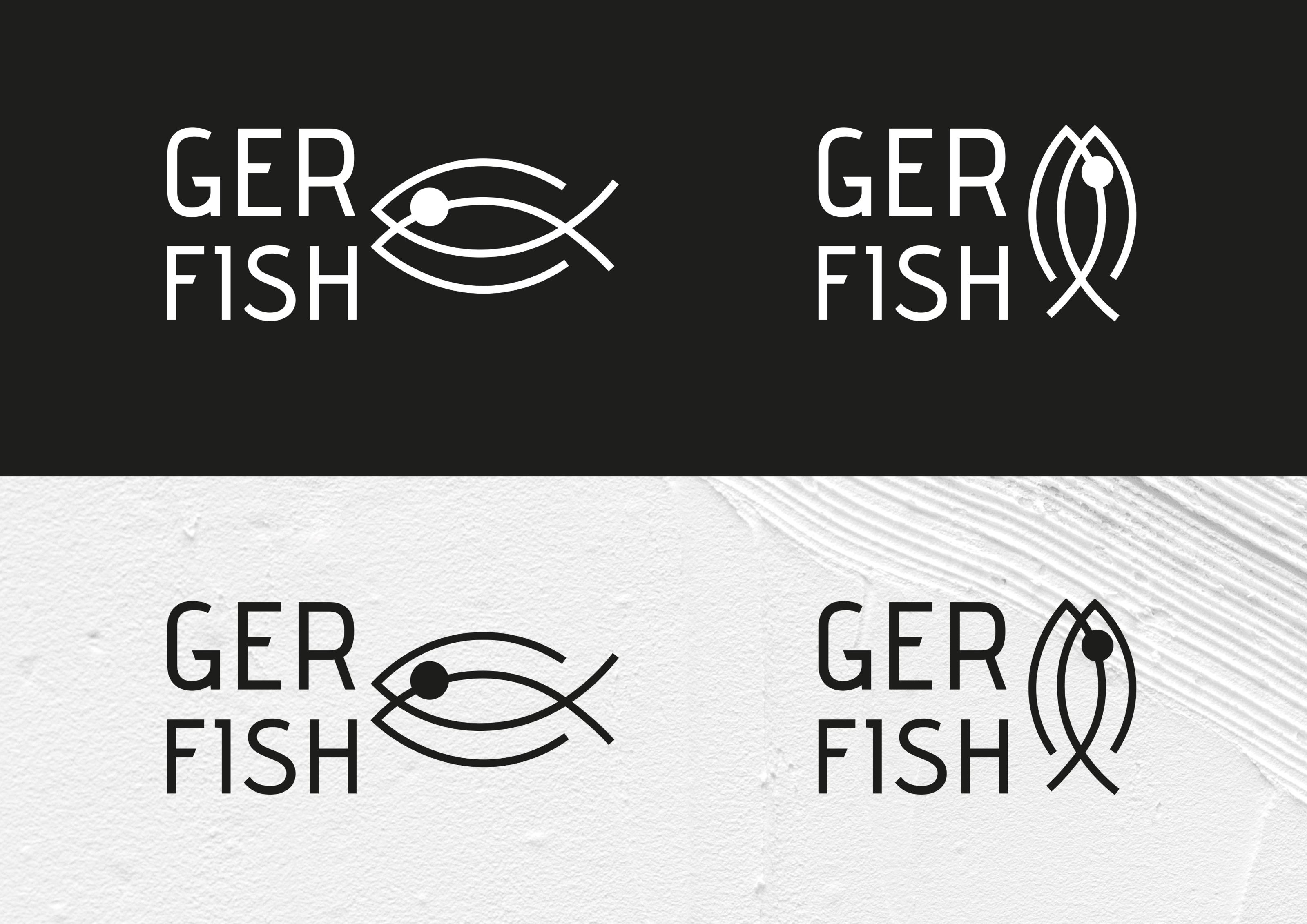 Logo | Логотип GERFISH — Изображение №2 — Брендинг на Dprofile