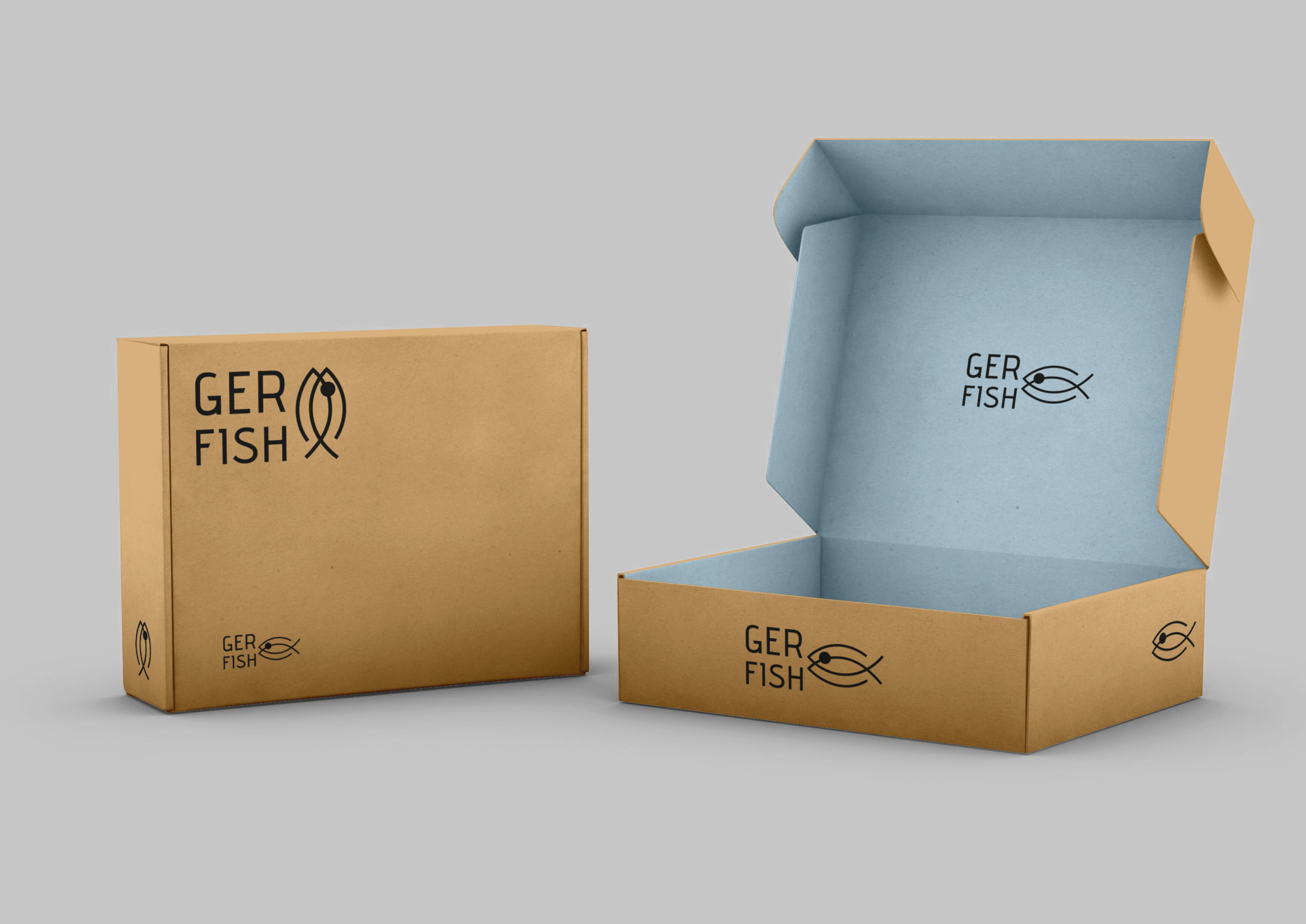 Logo | Логотип GERFISH — Изображение №11 — Брендинг на Dprofile