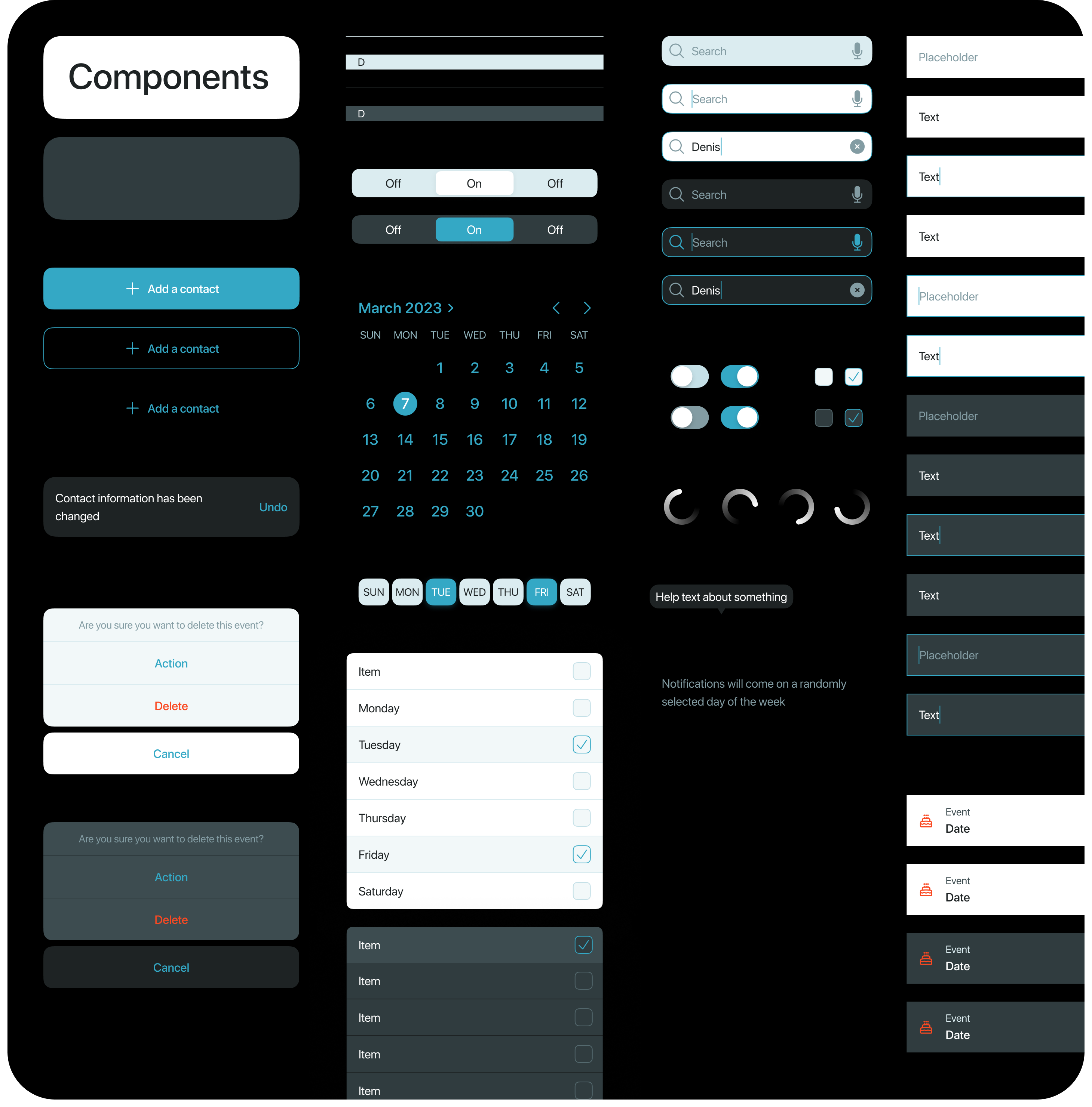 Mobile App Important Ones UI UX — Изображение №9 — Интерфейсы на Dprofile