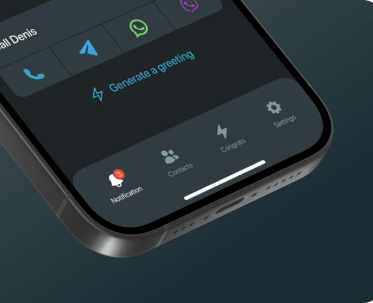 Mobile App Important Ones UI UX — Интерфейсы на Dprofile