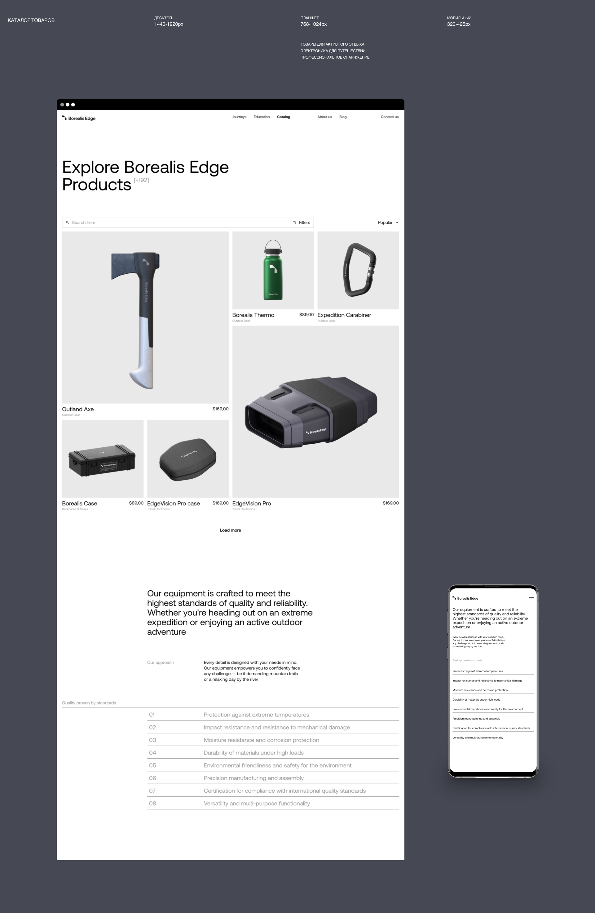 Borealis Edge — Изображение №12 — Интерфейсы, 3D на Dprofile
