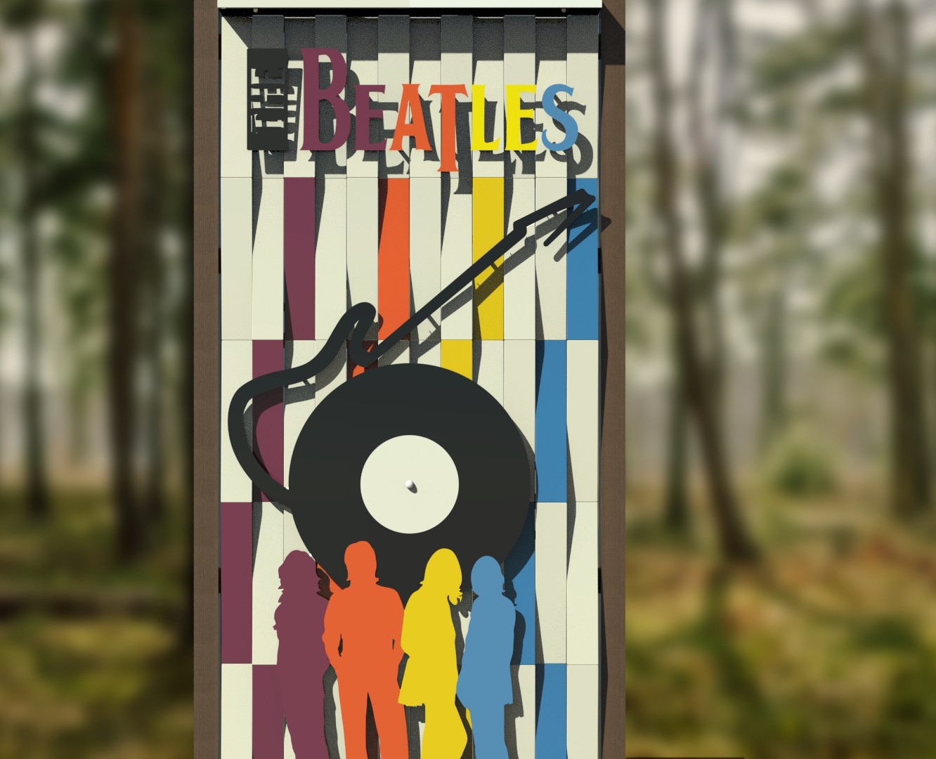 Стелла посвященная группе "the Beatles" — 3D, Маркетинг на Dprofile