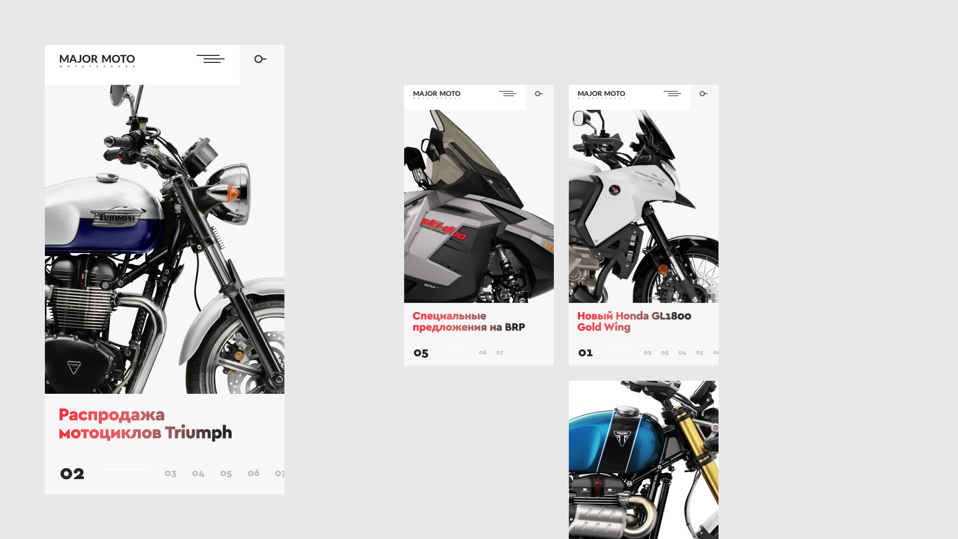 Major Moto — Изображение №8 — Интерфейсы, Брендинг на Dprofile