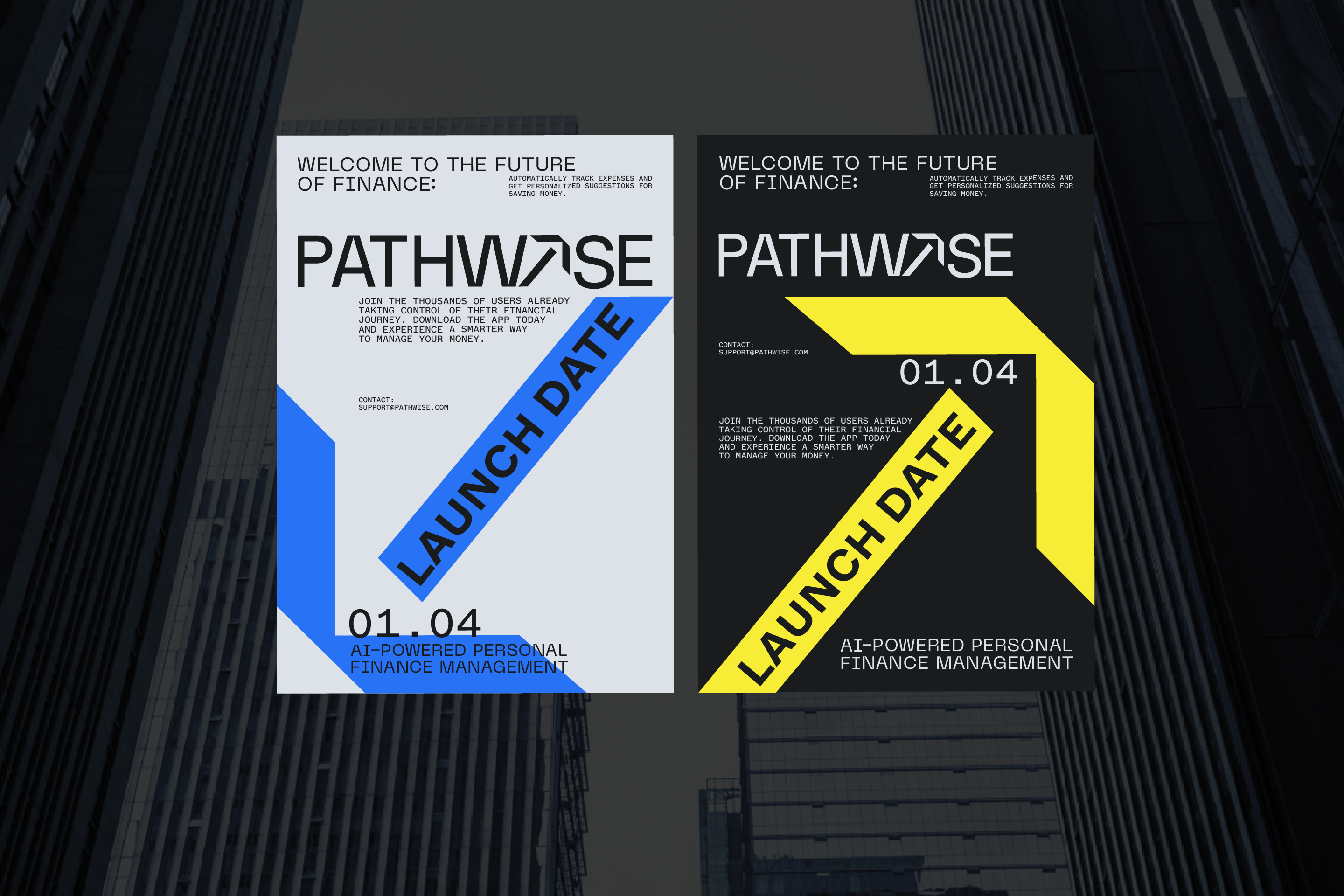 Pathwise Draft PATHWISE / Fintech / Visual identity & Naming — Dprofile