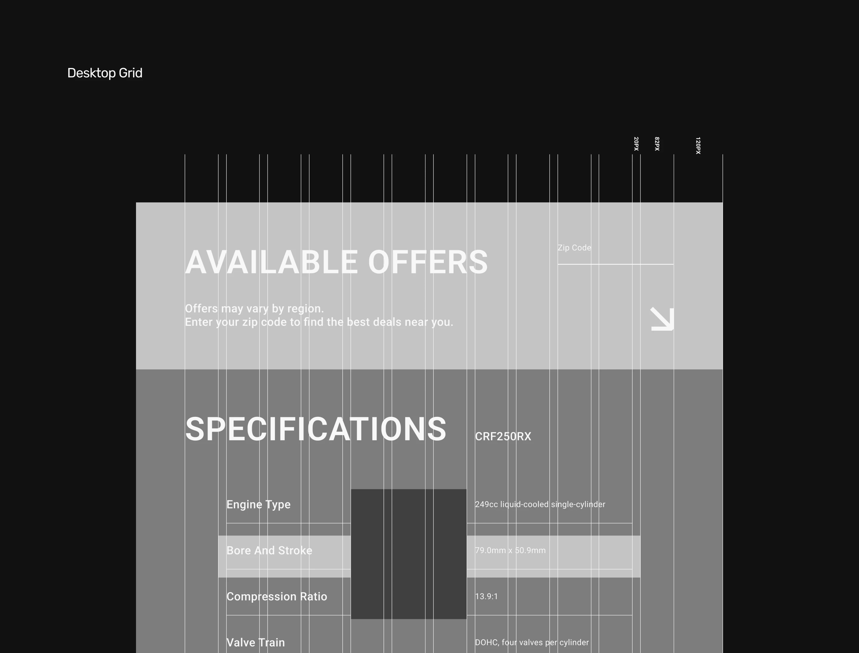 E-commerce | Landing page of Enduro bike by Honda — Изображение №9 — Интерфейсы на Dprofile